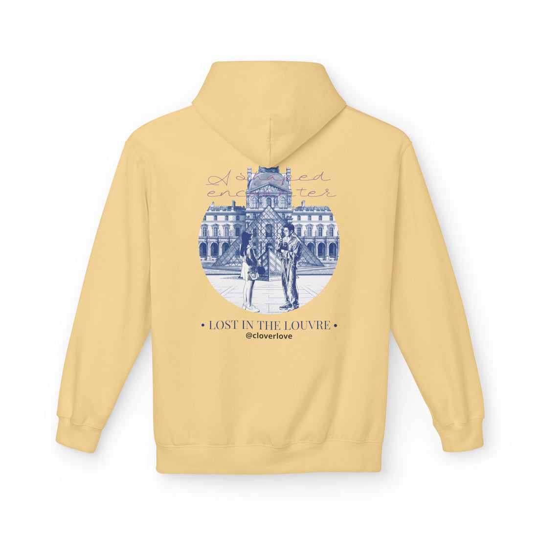 Lost In The Louvre Hoodie | Paris Reise-Wahrzeichen Sweatshirt