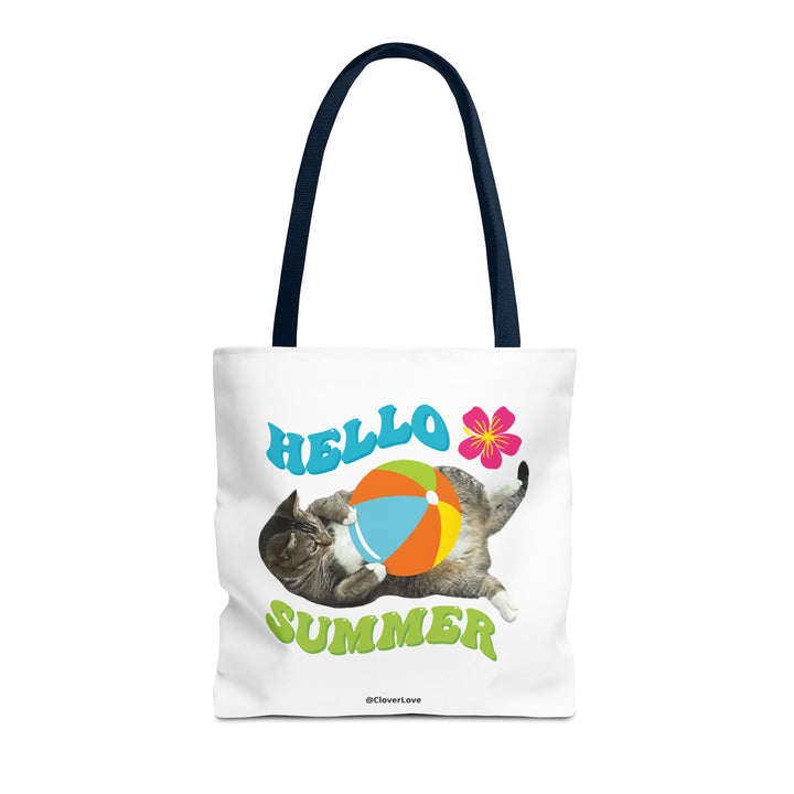 Custom Cat Tote Bag | Personalized Pet Photo Canvas Bag
