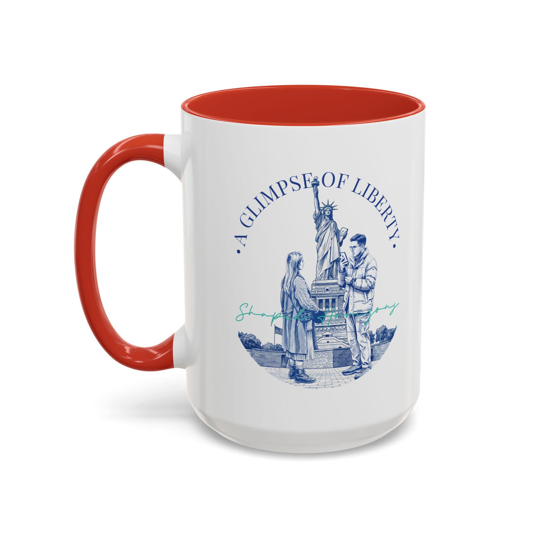 Statue of Liberty Travel Mug - New York Landmark Coffee Cup