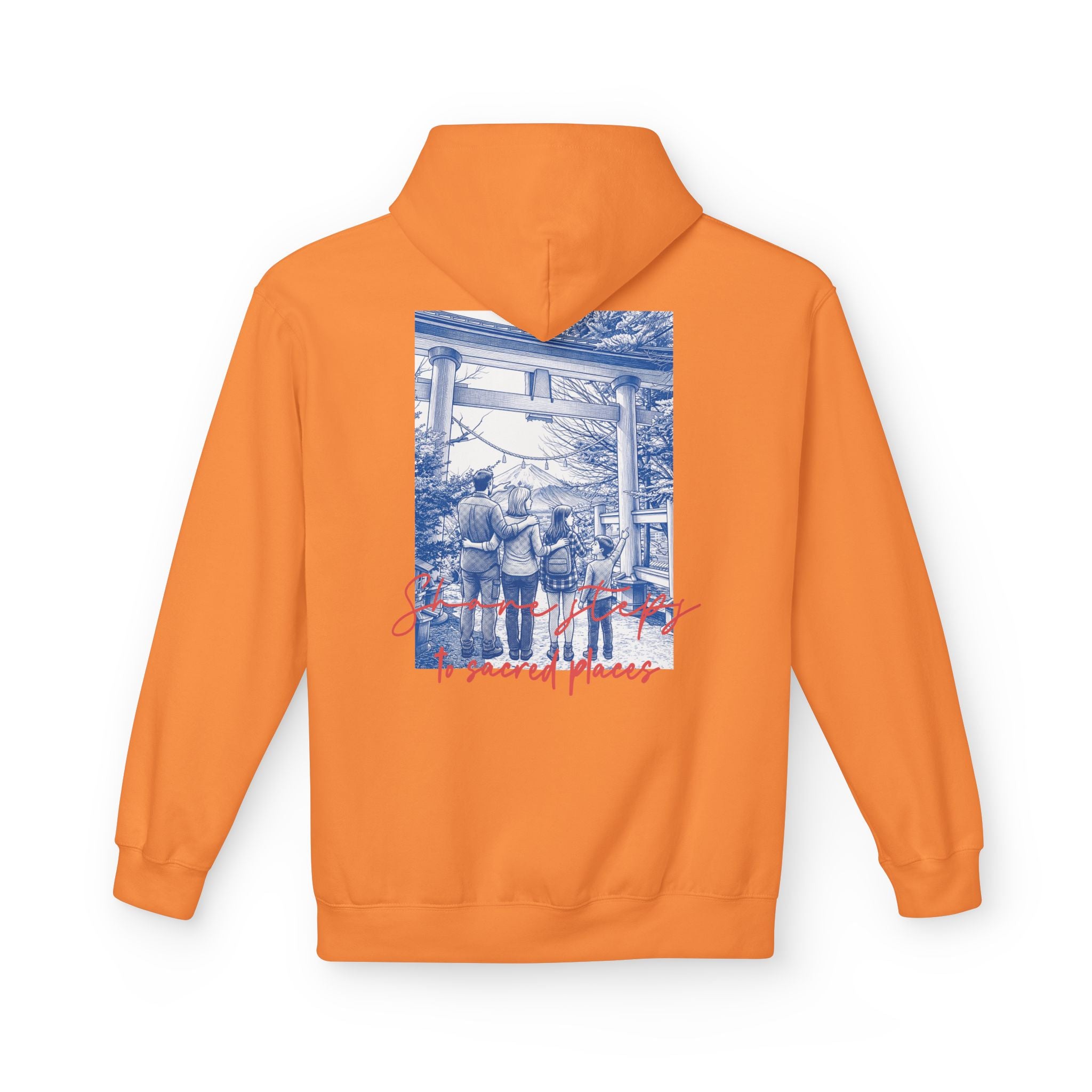 Sacred Places Hoodie | Vintage Travel Landmark Sweatshirt