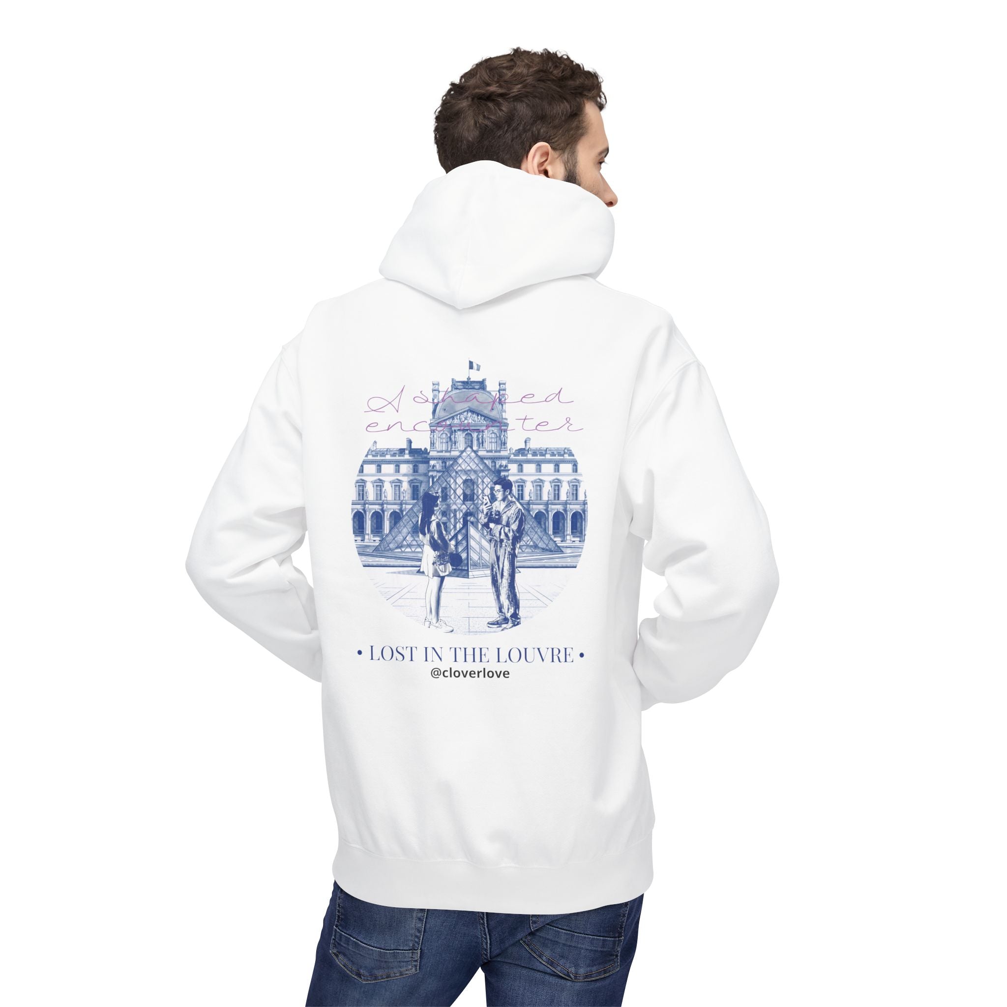 Lost In The Louvre Hoodie | Paris Reise-Wahrzeichen Sweatshirt