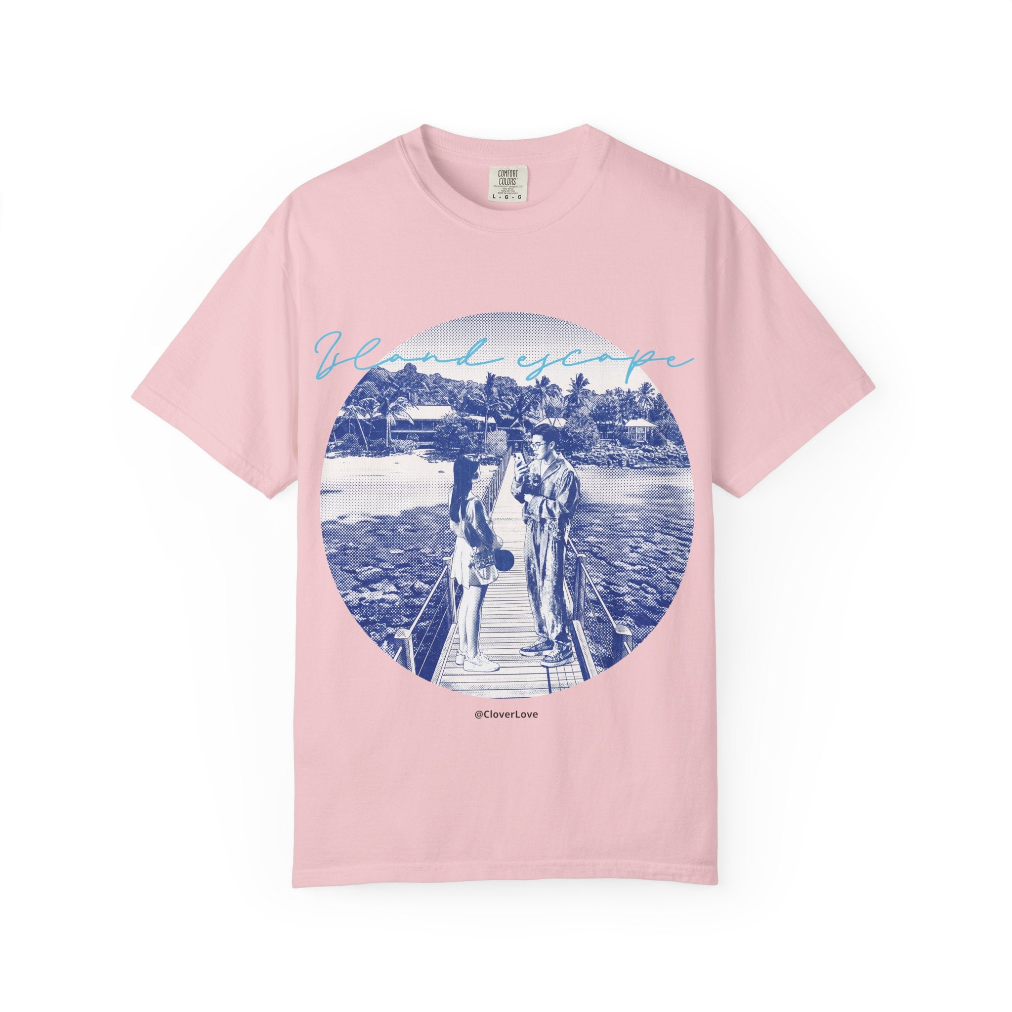 Custom Tropical Travel T-Shirt - Vintage Beach Adventure Tee, Travel Lover Gift