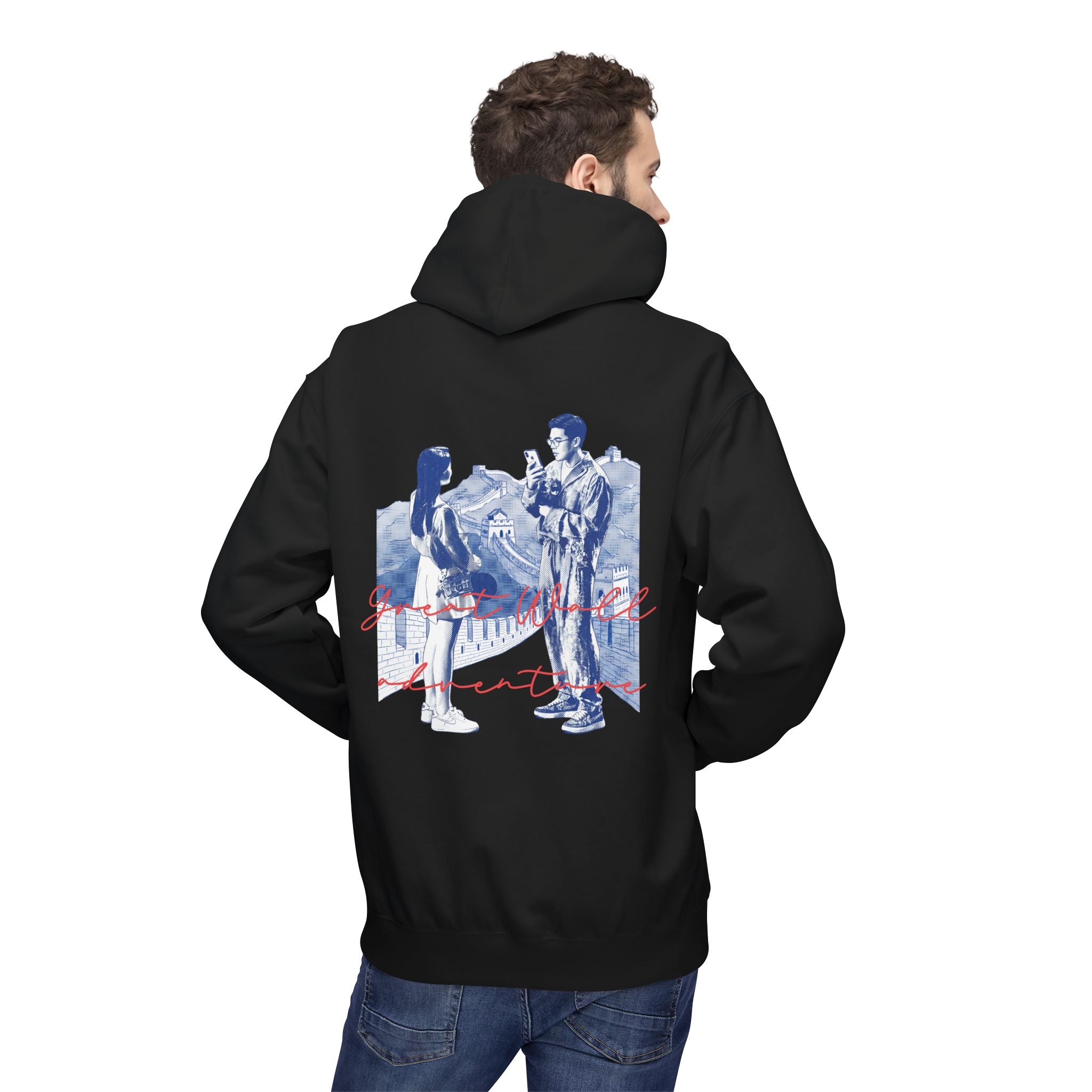 Great Wall Adventure Hoodie – Summer Wanderlust Sweatshirt