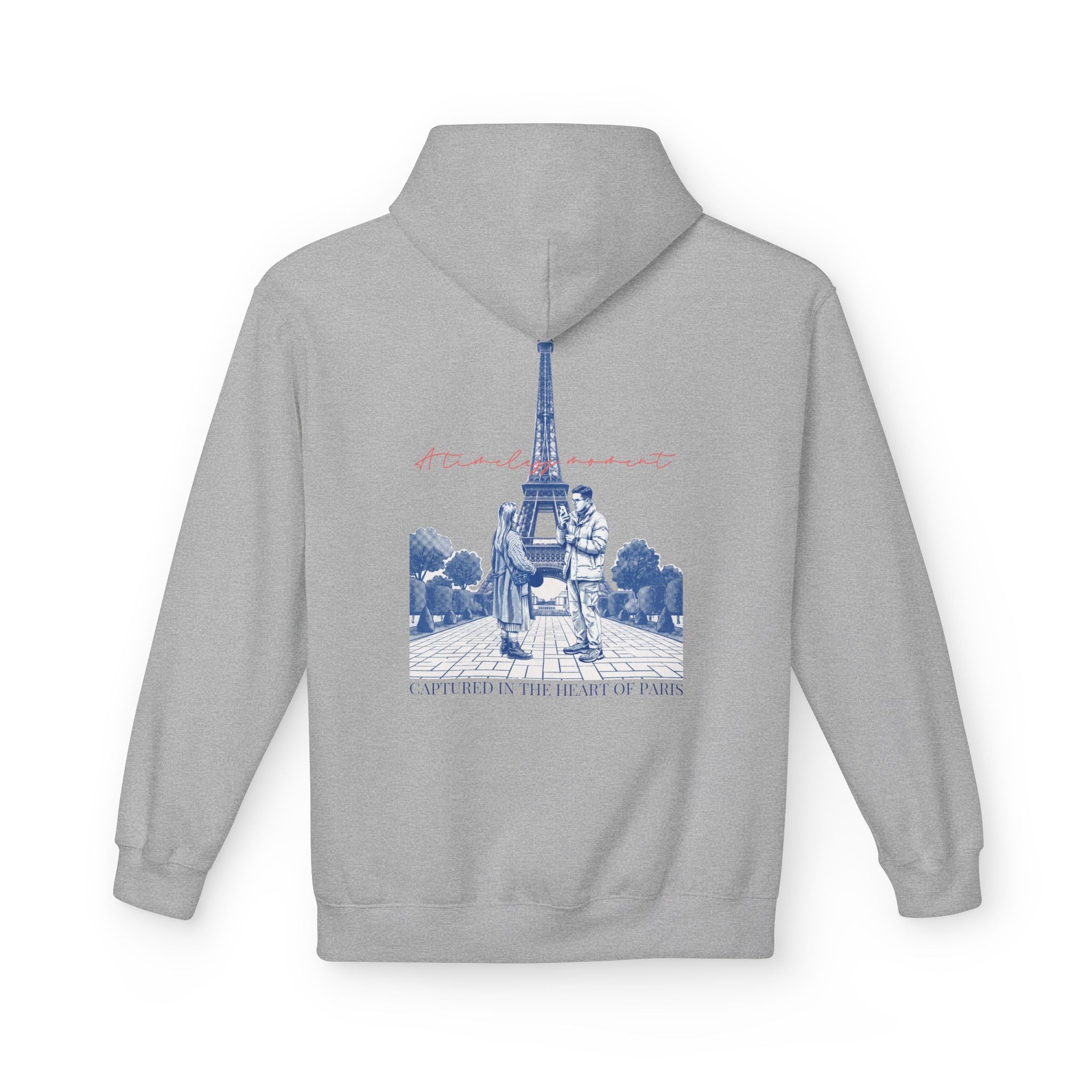 Paris Eiffel Tower Hoodie | Romantic Travel Graphic Sweatshirt