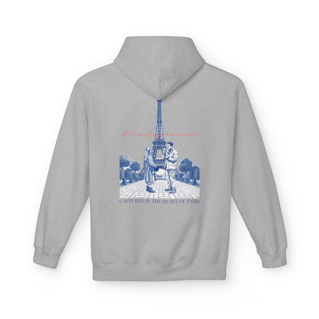Paris Eiffel Tower Hoodie | Romantic Travel Graphic Sweatshirt