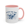 Cat's Wave Adventure Mug - Cute Cat Whale Ocean Coffee Cup