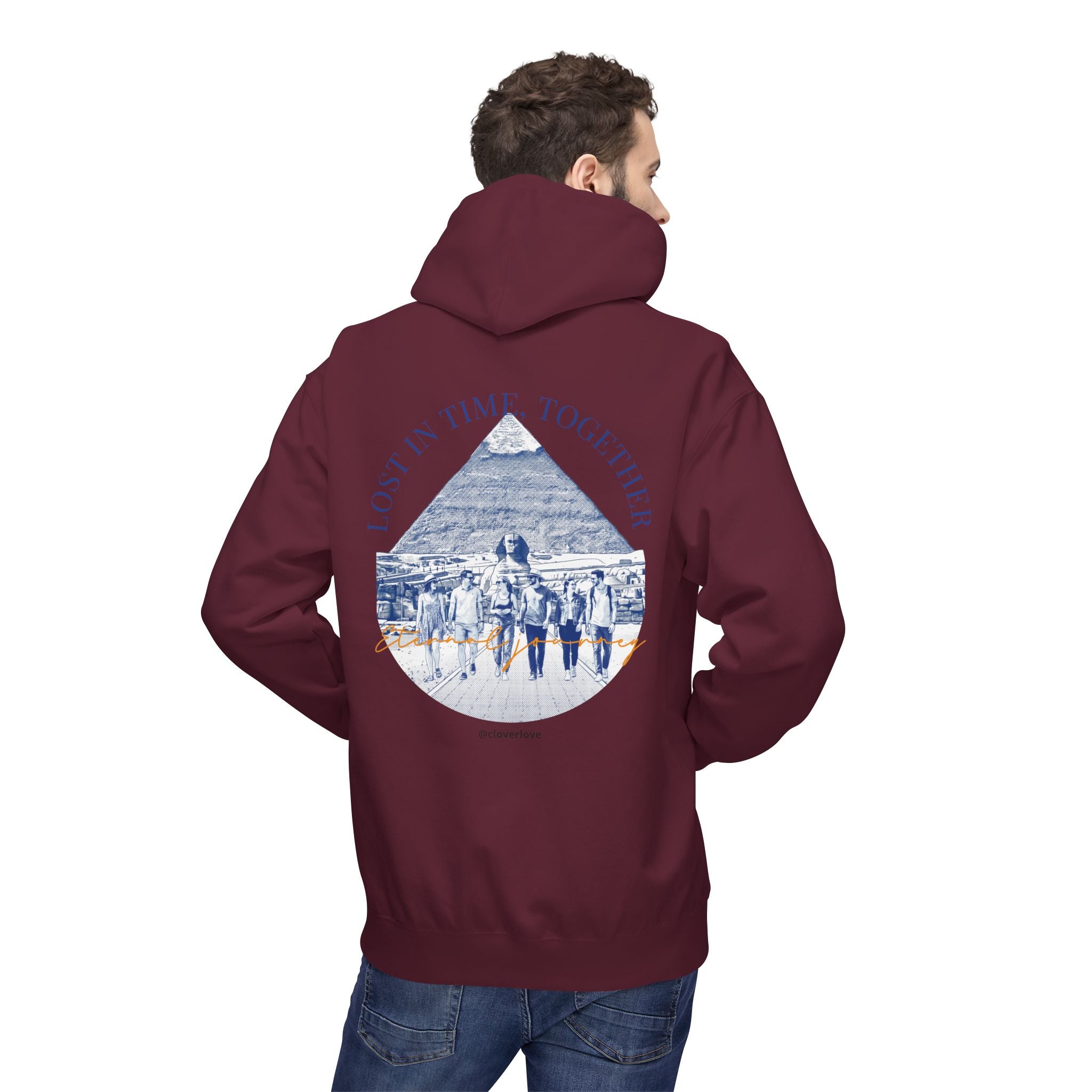 Ägypten Wahrzeichen Hoodie | Vintage Pyramiden Reise Sweatshirt