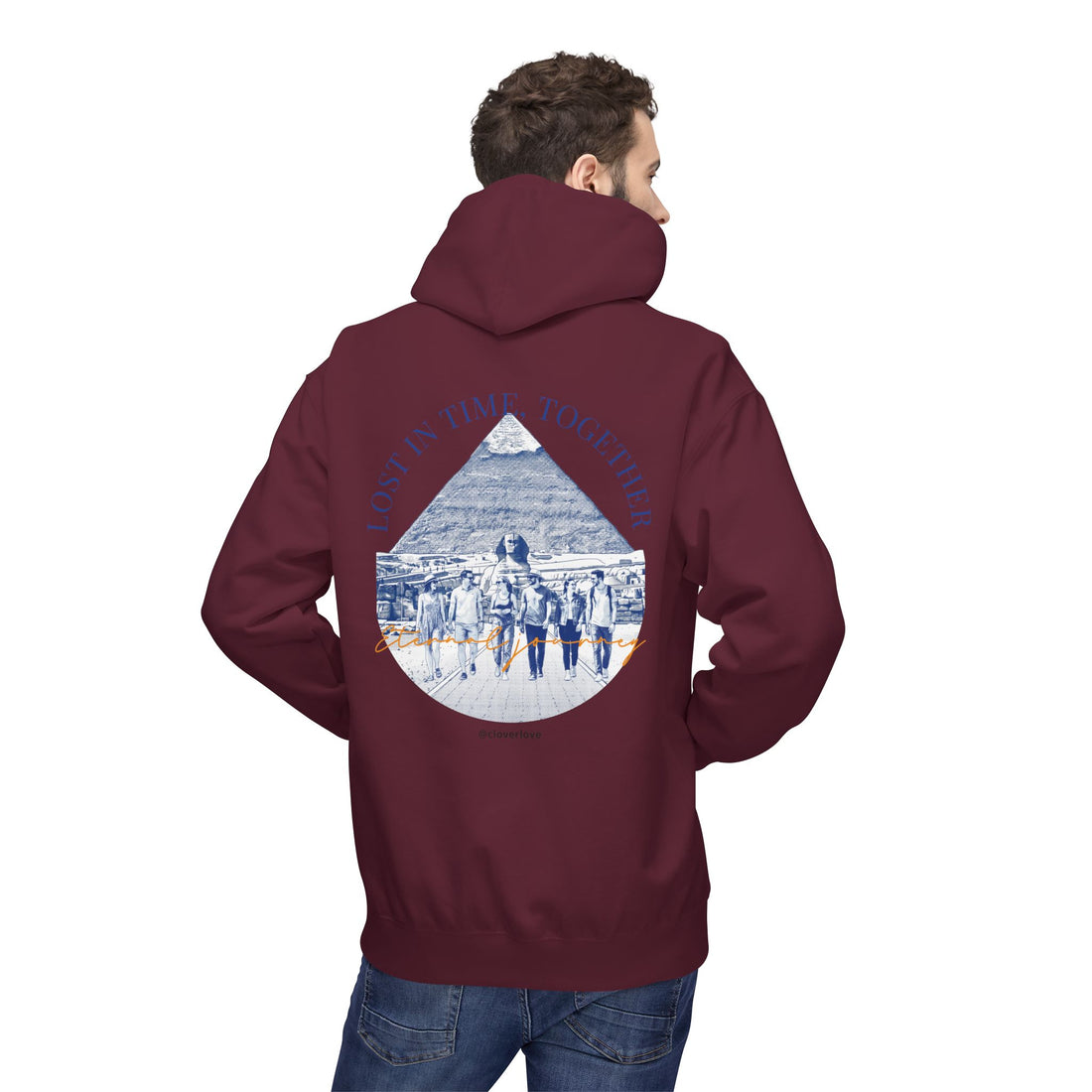Ägypten Wahrzeichen Hoodie | Vintage Pyramiden Reise Sweatshirt