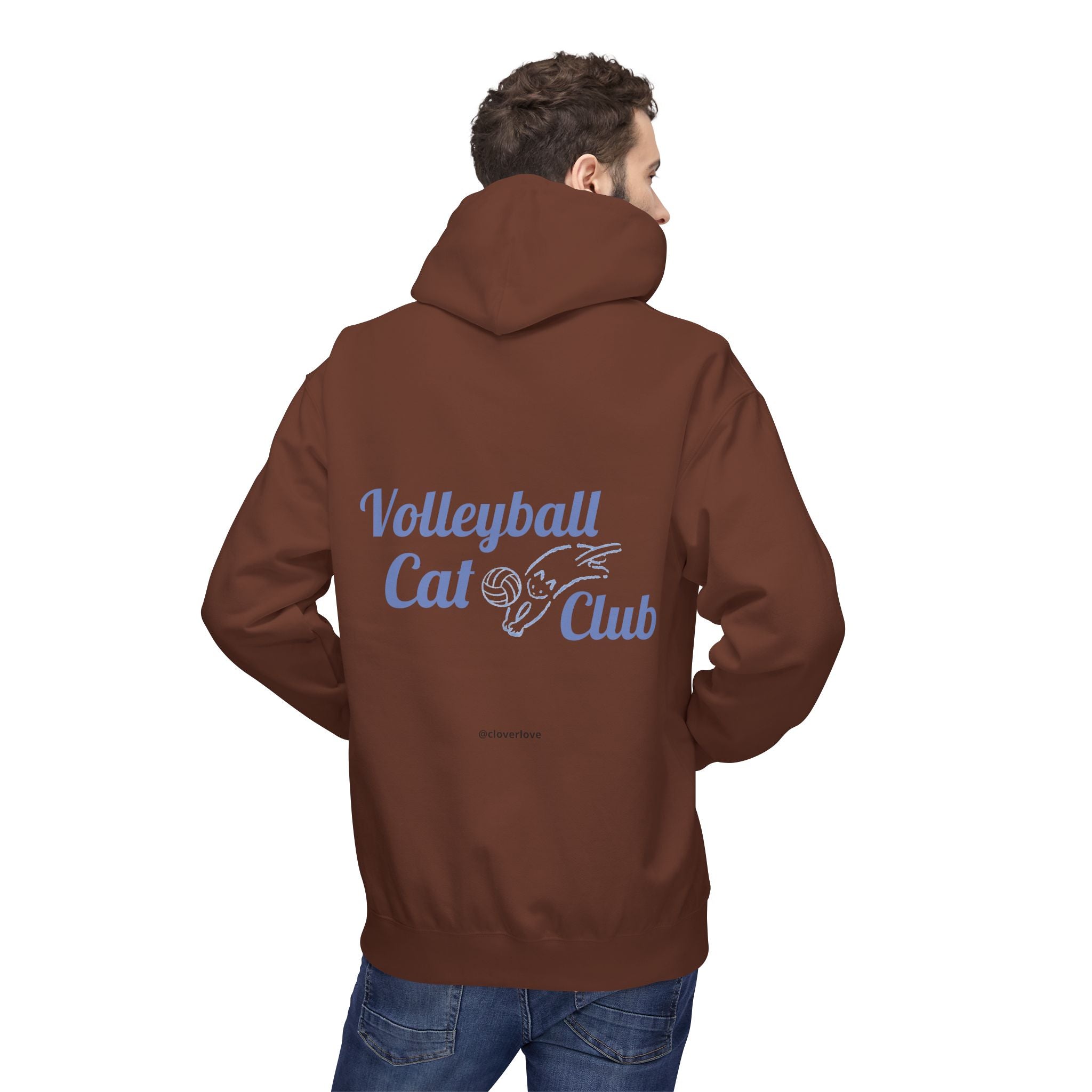 VC7, Catch the Echo Hoodie — Ocean Cat Adventure Graphic Hoodie