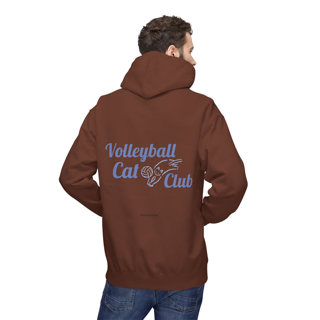 VC7, Catch the Echo Hoodie — Ocean Cat Adventure Graphic Hoodie
