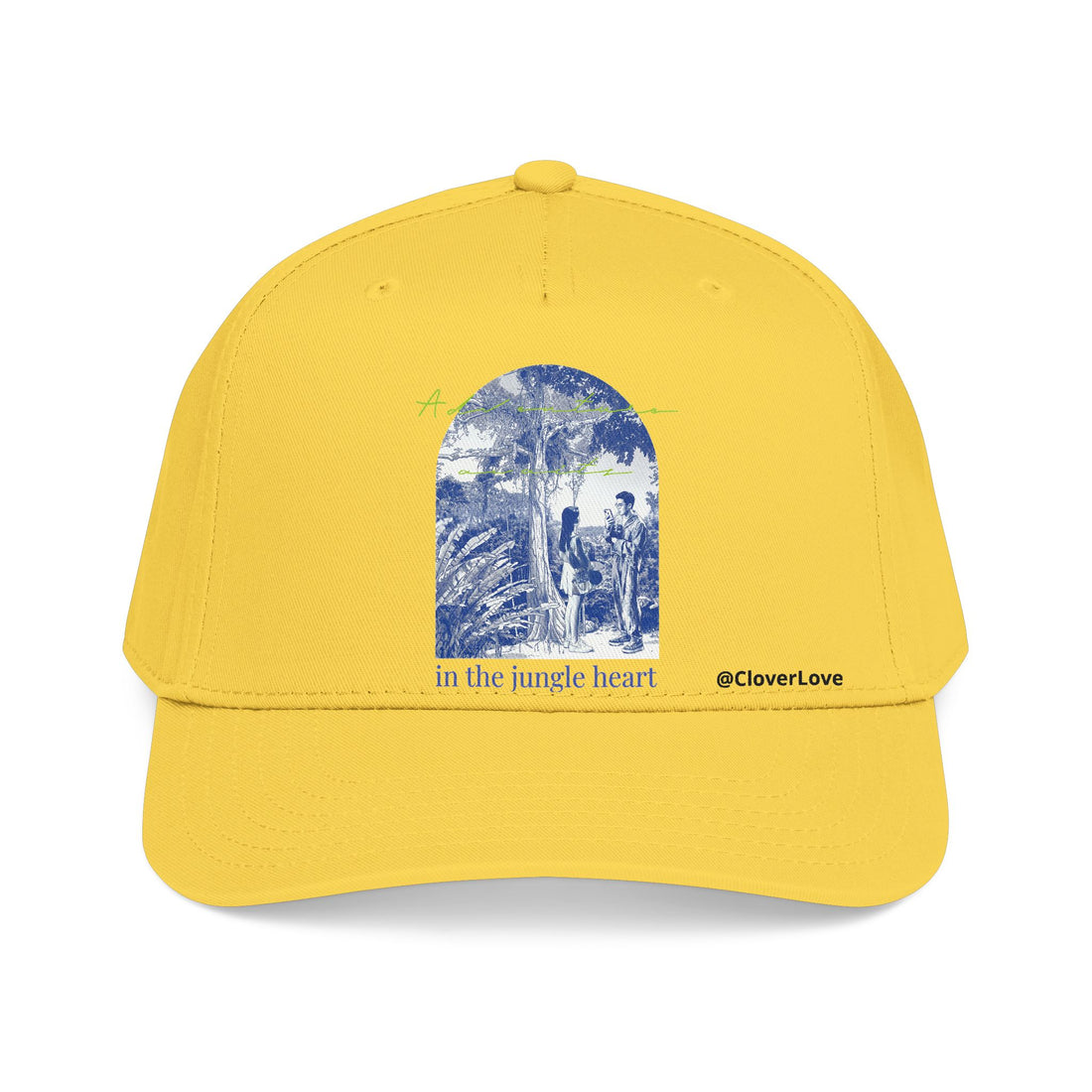 Jungle Adventure Hat - Tropical Travel Baseball Cap, Nature Explorer Dad Hat