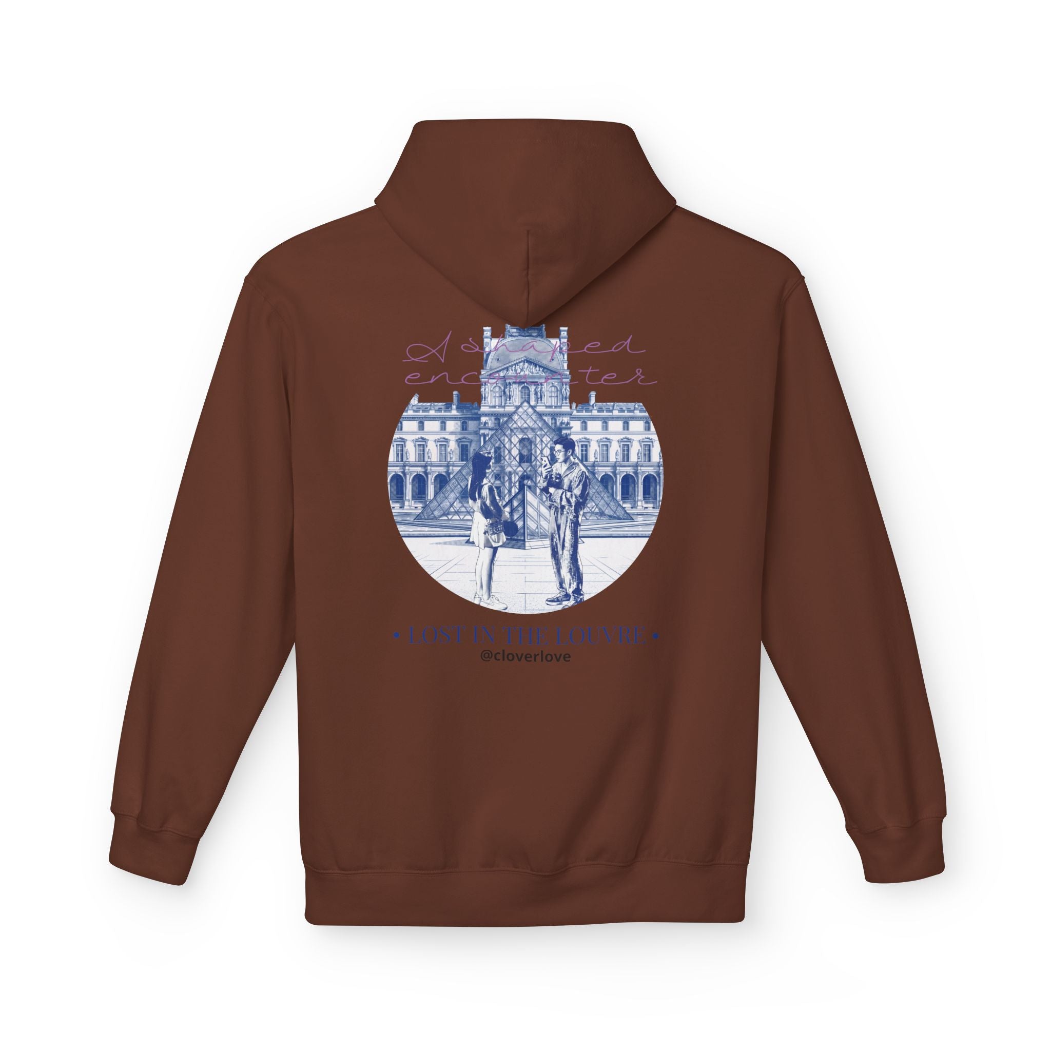 Lost In The Louvre Hoodie | Paris Reise-Wahrzeichen Sweatshirt