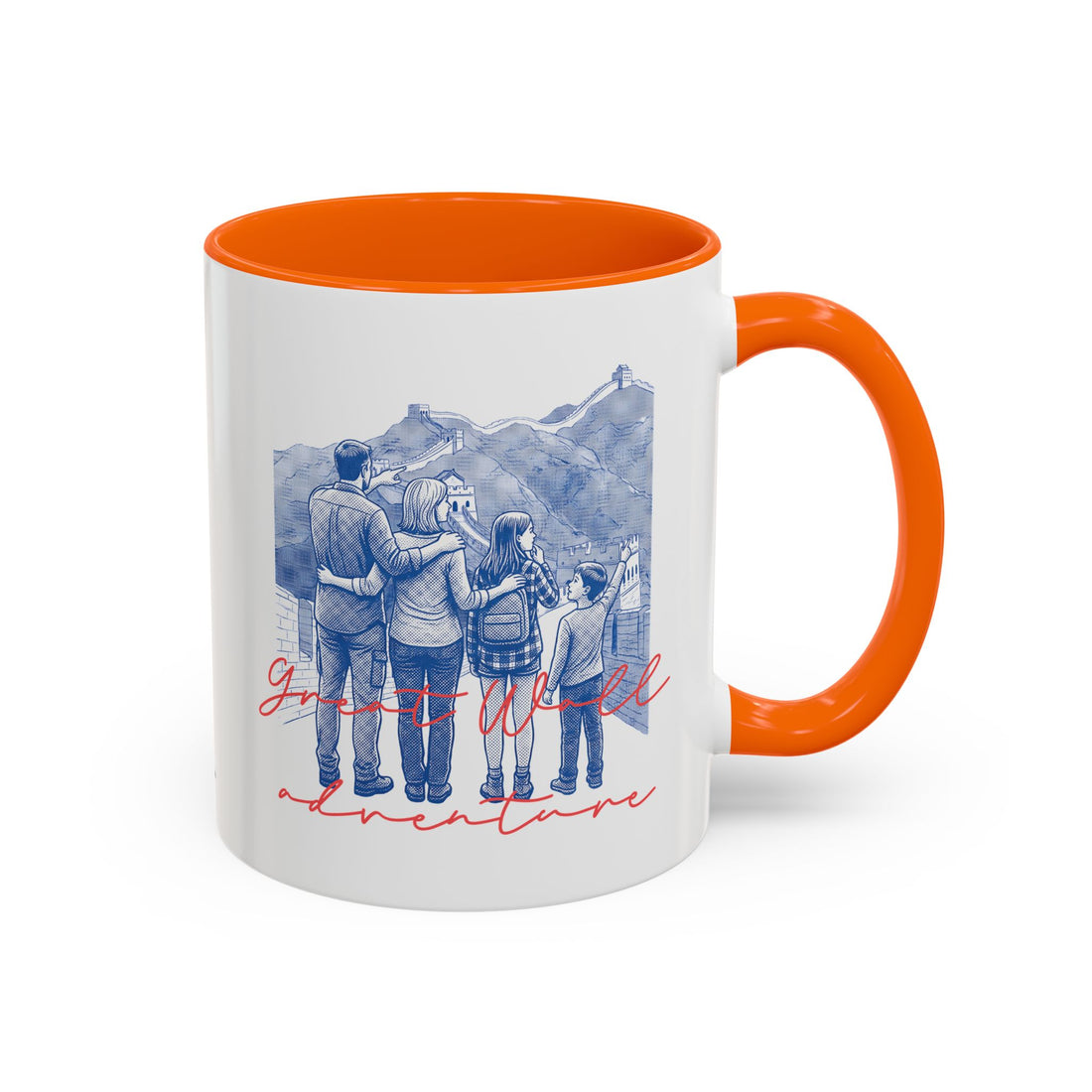 Great Wall Travel Mug - China Landmark Coffee Cup for Explorers