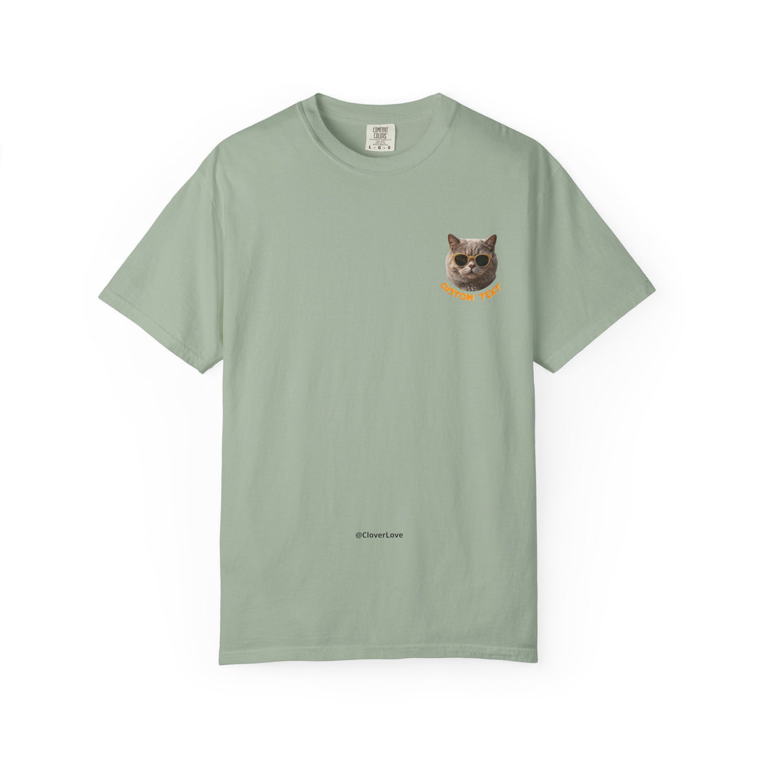 Custom Cat Summer T-Shirt - Funny Vacation Cat Tee, Pet Lover Gift