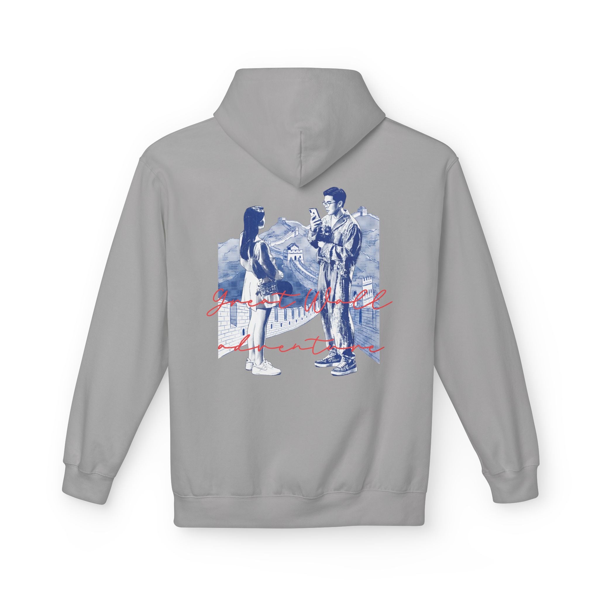 Great Wall Adventure Hoodie – Summer Wanderlust Sweatshirt