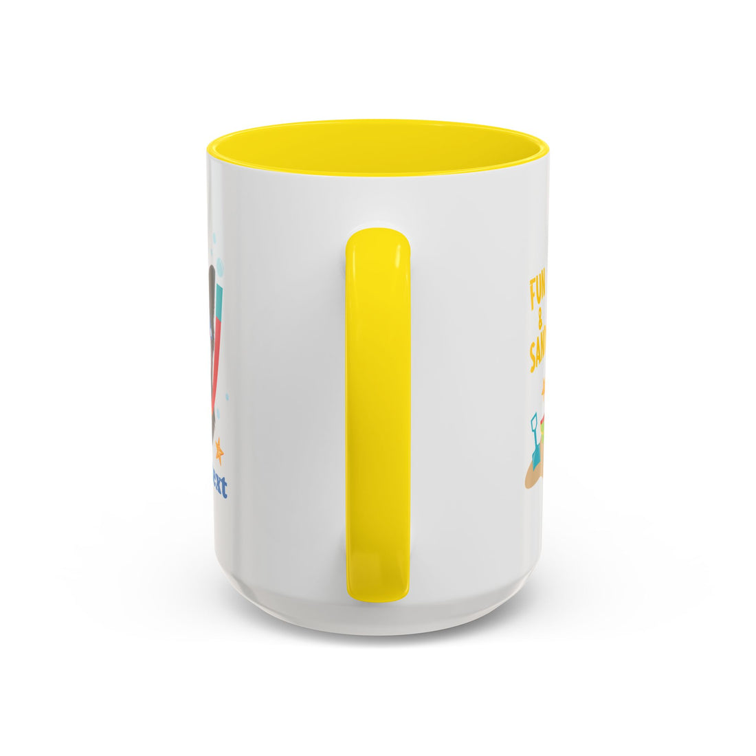 Summer Diving Dog Mug | Personalized Dog Photo Coffee Cup With Custom Text