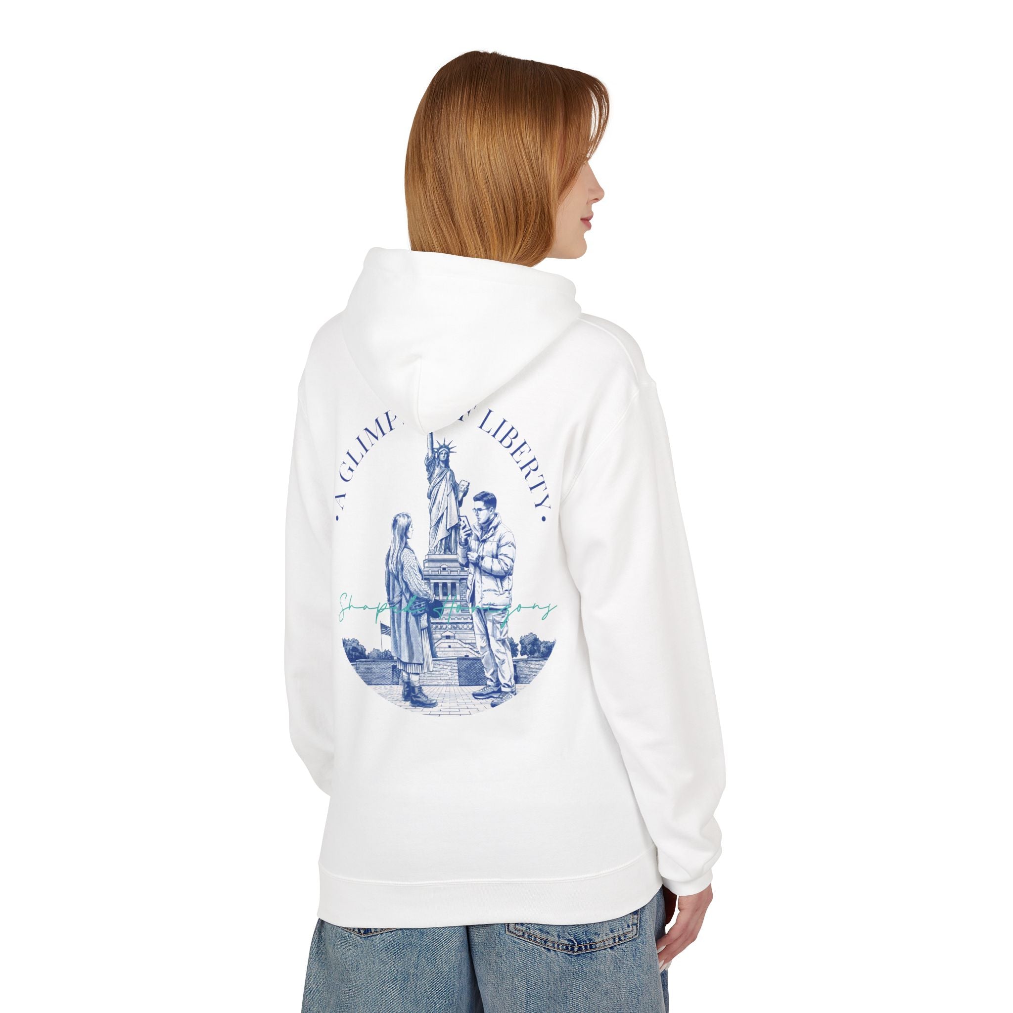 Statue of Liberty Adventure Hoodie | Vintage New York Travel Sweatshirt
