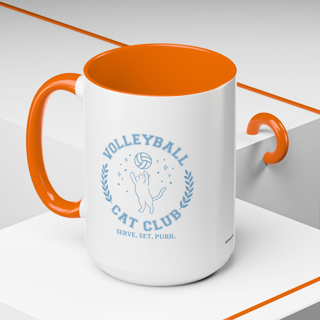 VC1, Sea Otter Coffee Mug - "Cat(ch) the Dream" Ocean Art Accent Mug (11/15oz)