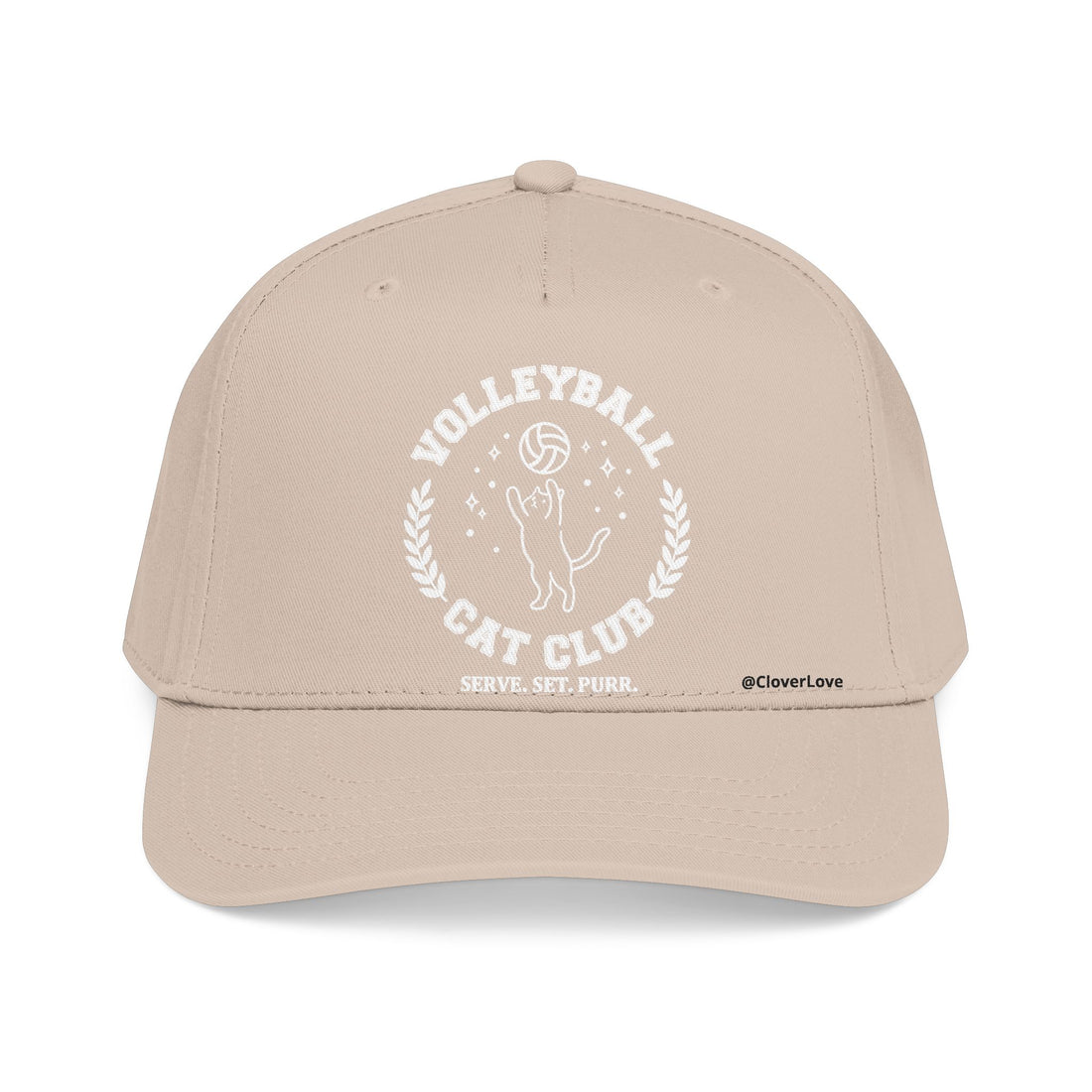 VC2, Cat's Skiff Adventure Baseball Cap — Cute Nautical Cat Hat with @CloverLove Design