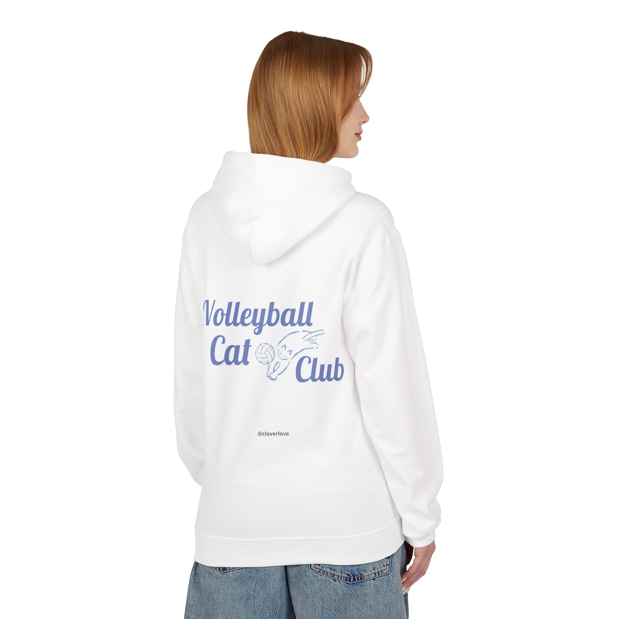 VC7, Catch the Echo Hoodie — Ocean Cat Adventure Graphic Hoodie