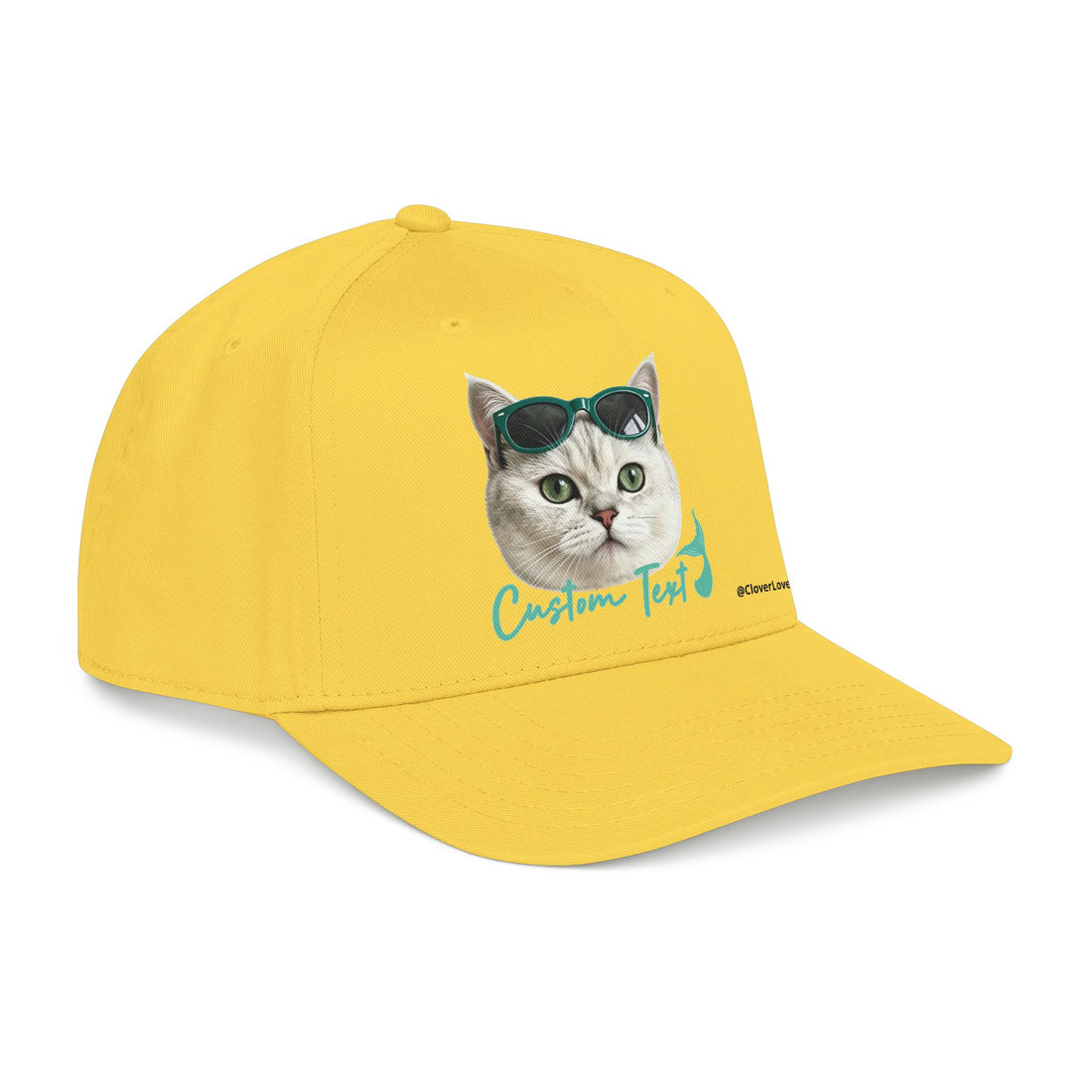 Custom Cat Photo Hat | Personalized Cat Lover Cap