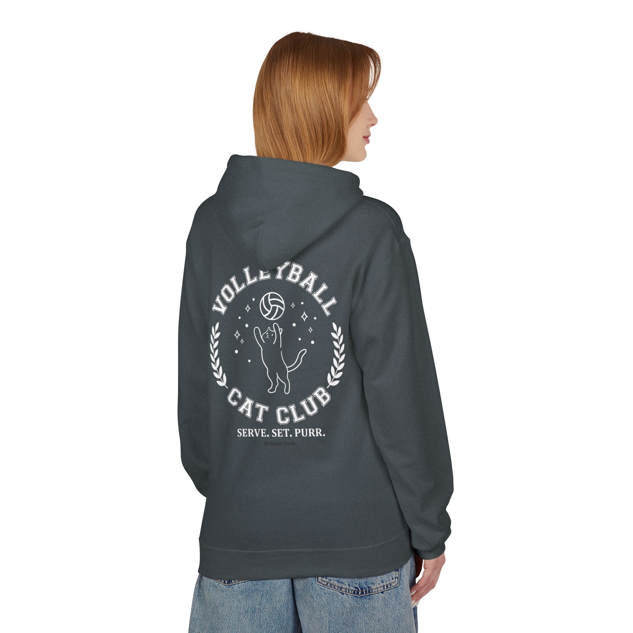 VC2, Catch the Echo Hoodie — Ocean Cat Adventure Graphic Hoodie