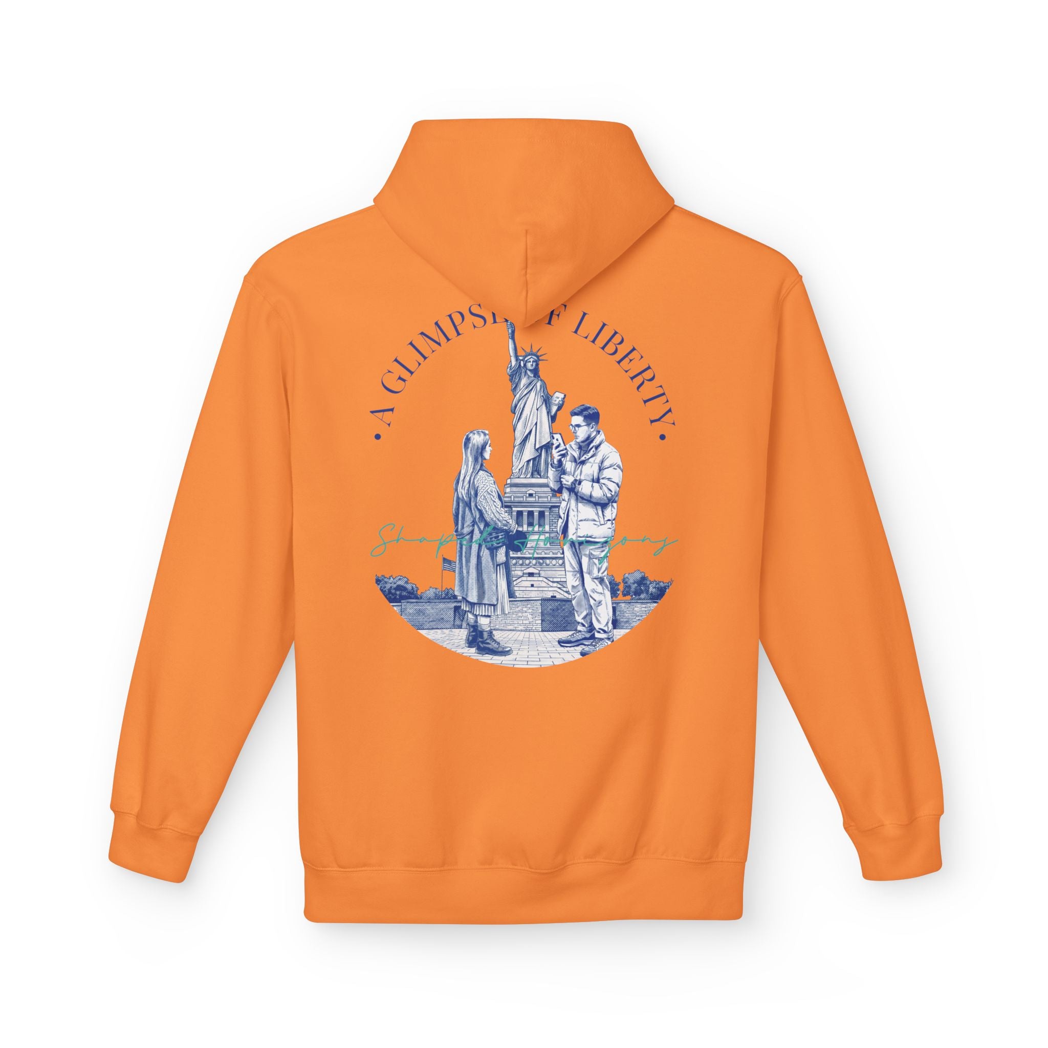 Statue of Liberty Adventure Hoodie | Vintage New York Travel Sweatshirt