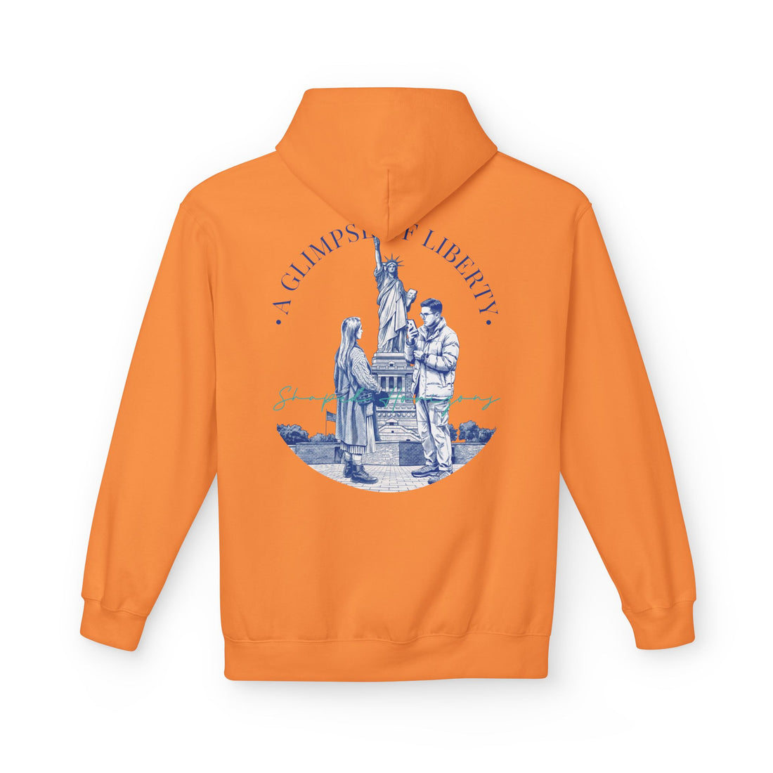 Statue of Liberty Adventure Hoodie | Vintage New York Travel Sweatshirt