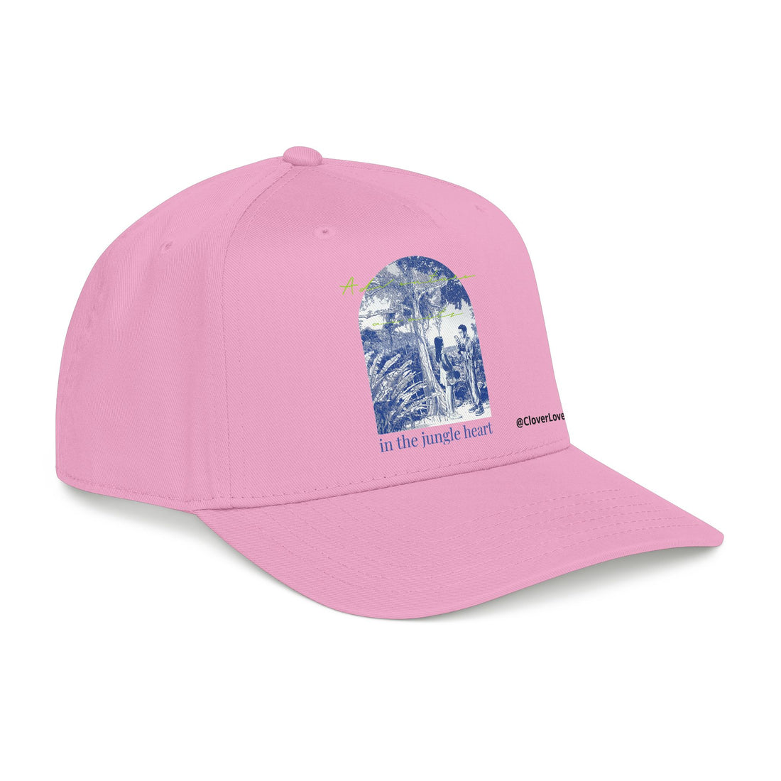 Jungle Adventure Hat - Tropical Travel Baseball Cap, Nature Explorer Dad Hat