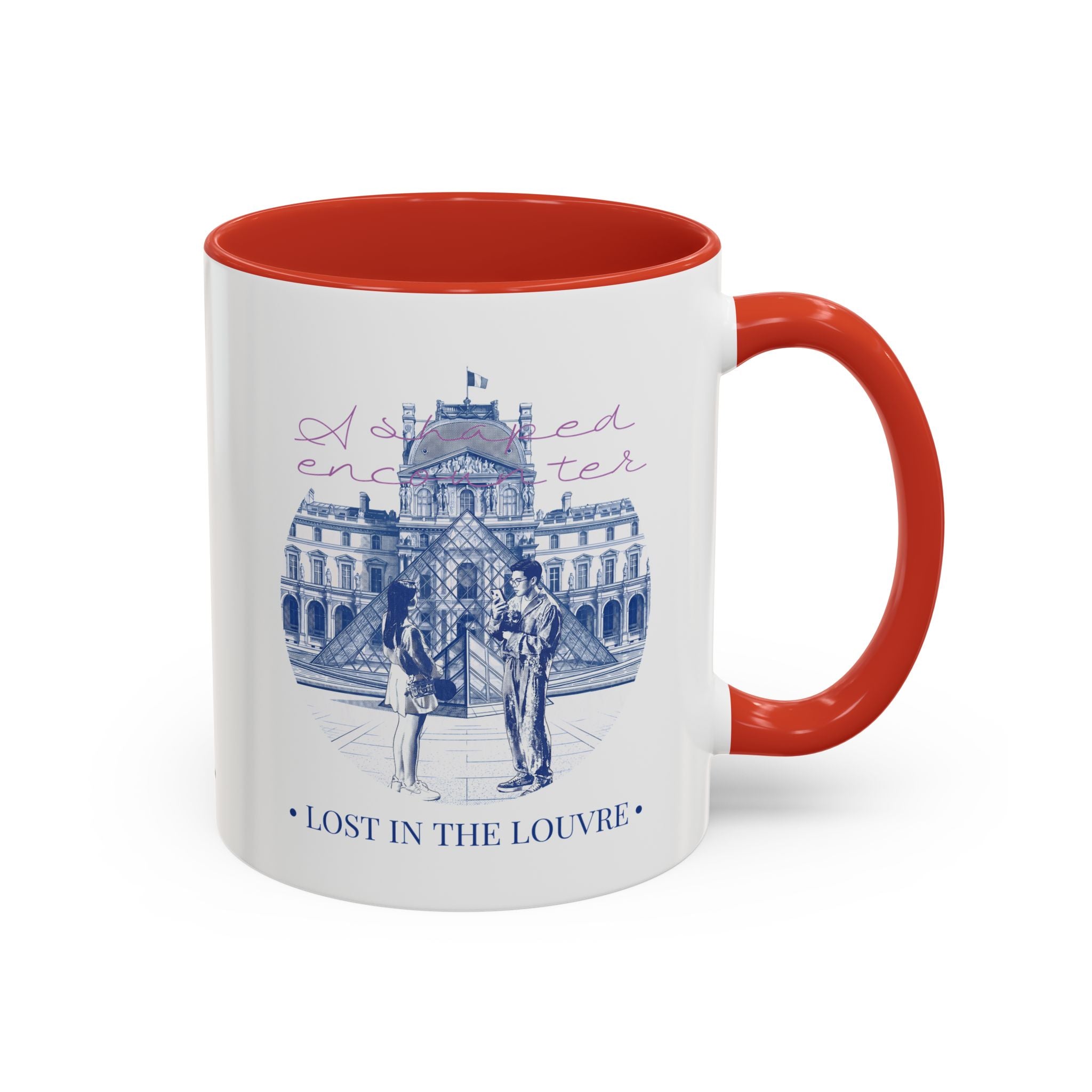 Louvre Paris Travel Mug - Art Museum Coffee Cup for Travelers