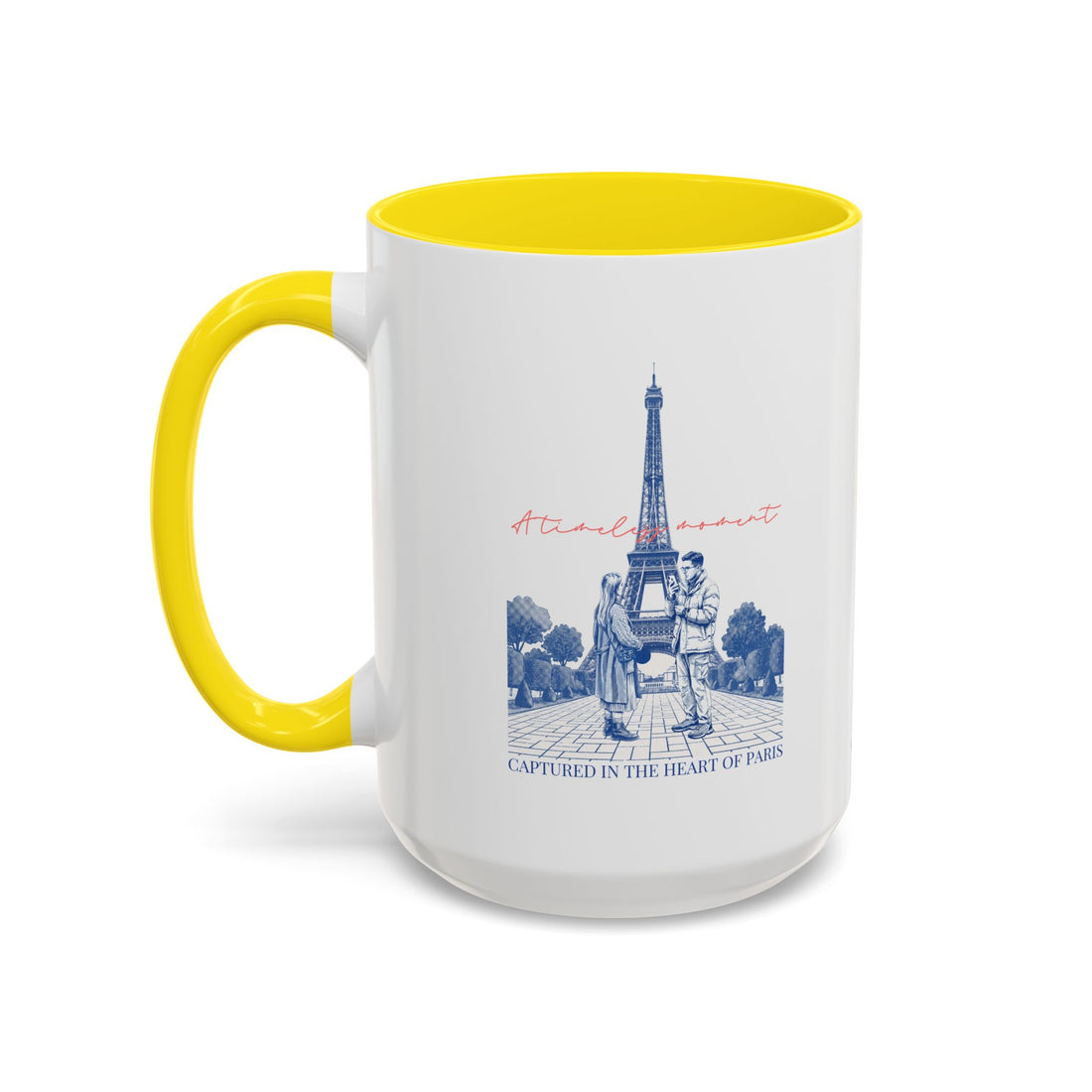 Paris Travel Memory Mug - Eiffel Tower Coffee Cup for Travelers
