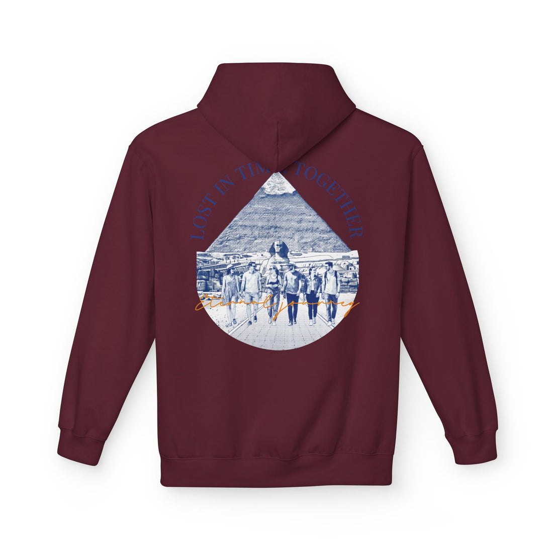 Egypt Landmark Hoodie | Vintage Pyramid Travel Sweatshirt