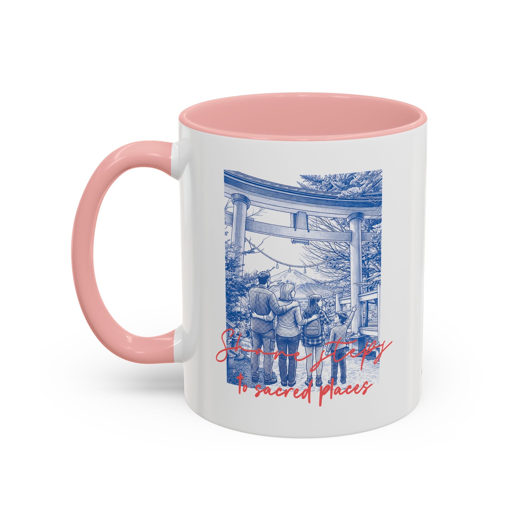 Japan Travel Memory Mug - Mount Fuji Coffee Cup for Travelers