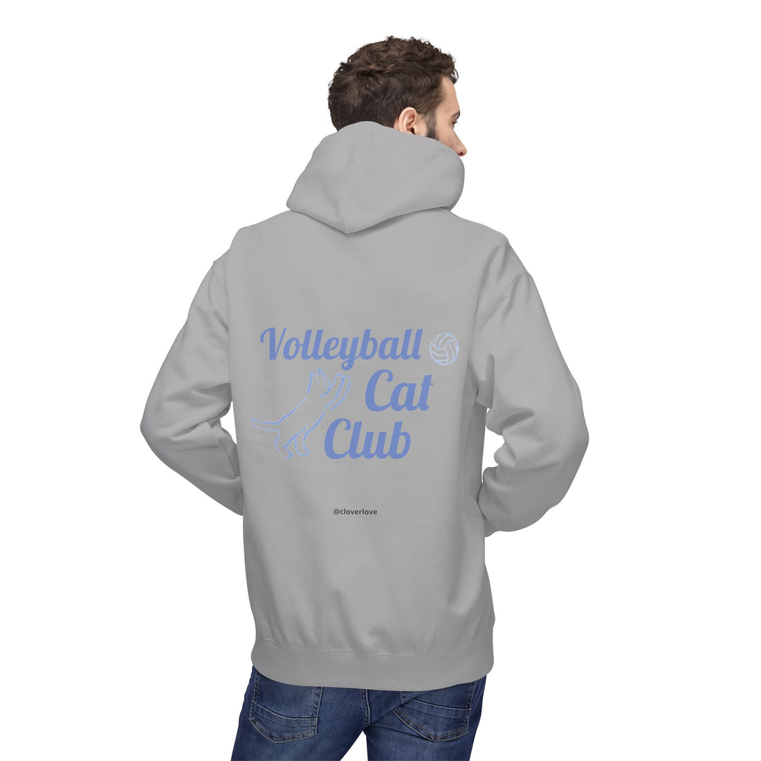 VC6, Catch the Echo Hoodie — Ocean Cat Adventure Graphic Hoodie