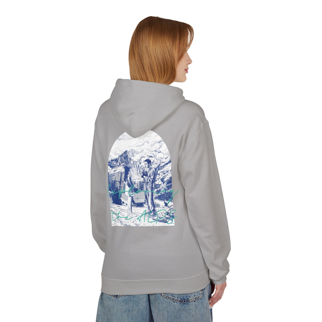 Mountain Travel Hoodie | Adventure Landscape Graphic Pullover