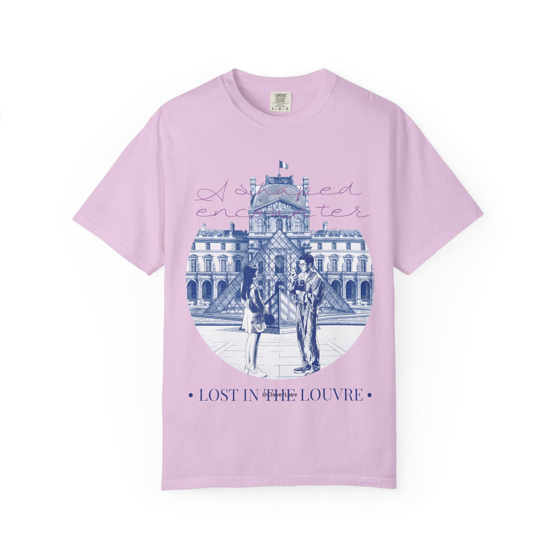 Custom Paris Louvre Travel T-Shirt - Vintage France Vacation Gift