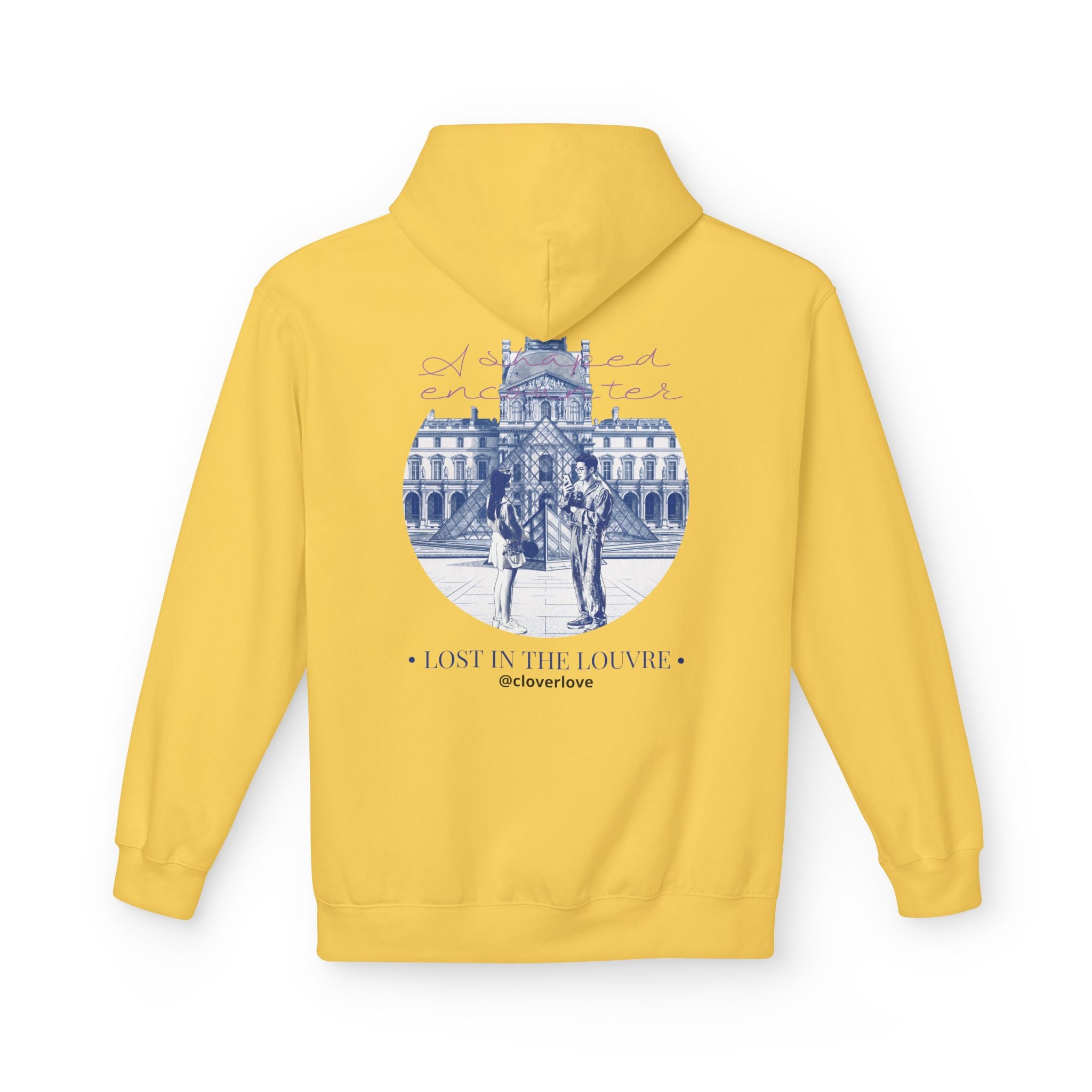 Lost In The Louvre Hoodie | Paris Reise-Wahrzeichen Sweatshirt