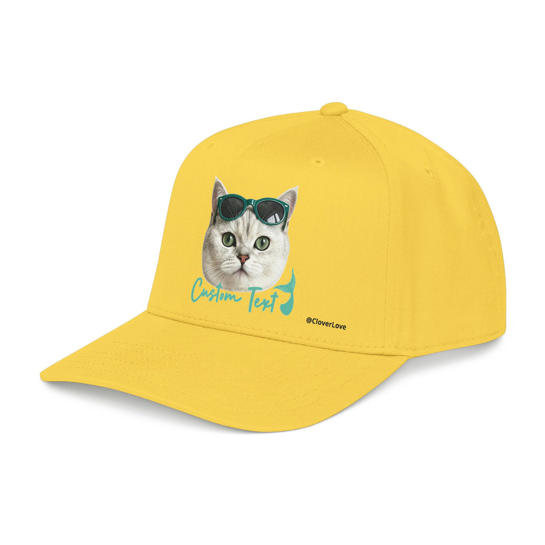 Custom Cat Photo Hat | Personalized Cat Lover Cap