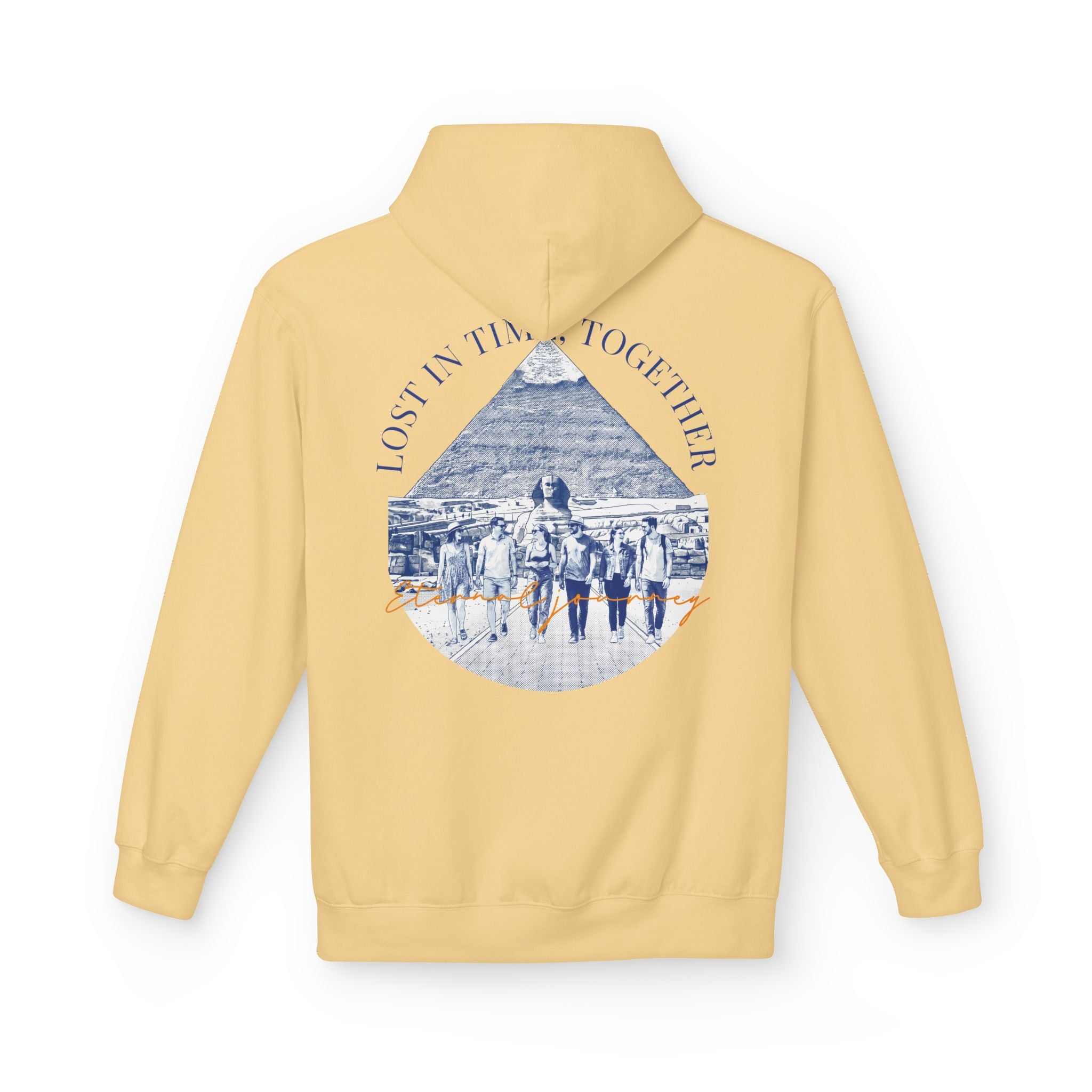 Egypt Landmark Hoodie | Vintage Pyramid Travel Sweatshirt