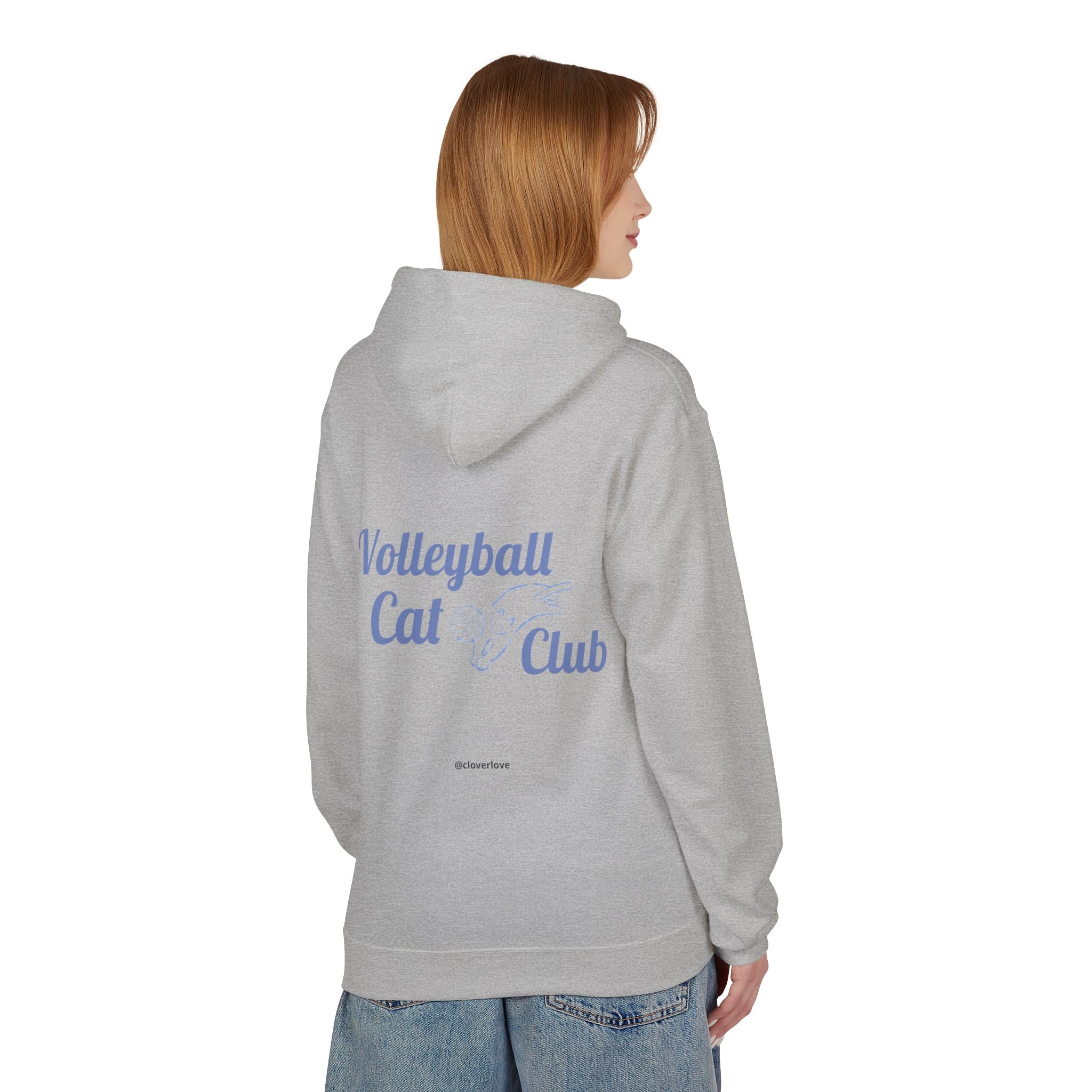VC7, Catch the Echo Hoodie — Ocean Cat Adventure Graphic Hoodie