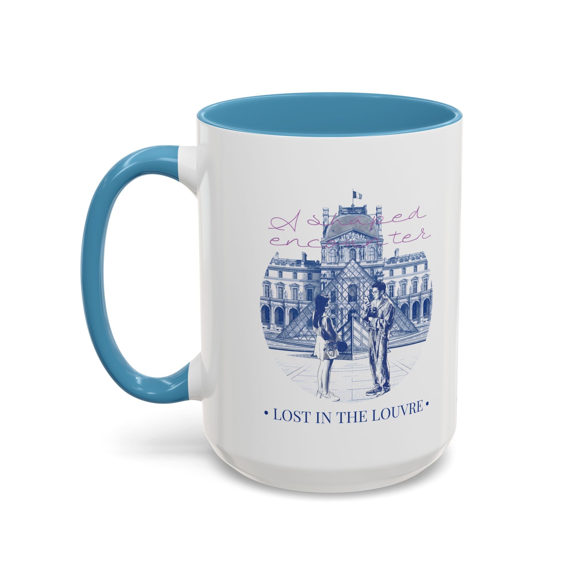 Louvre Paris Travel Mug - Art Museum Coffee Cup for Travelers