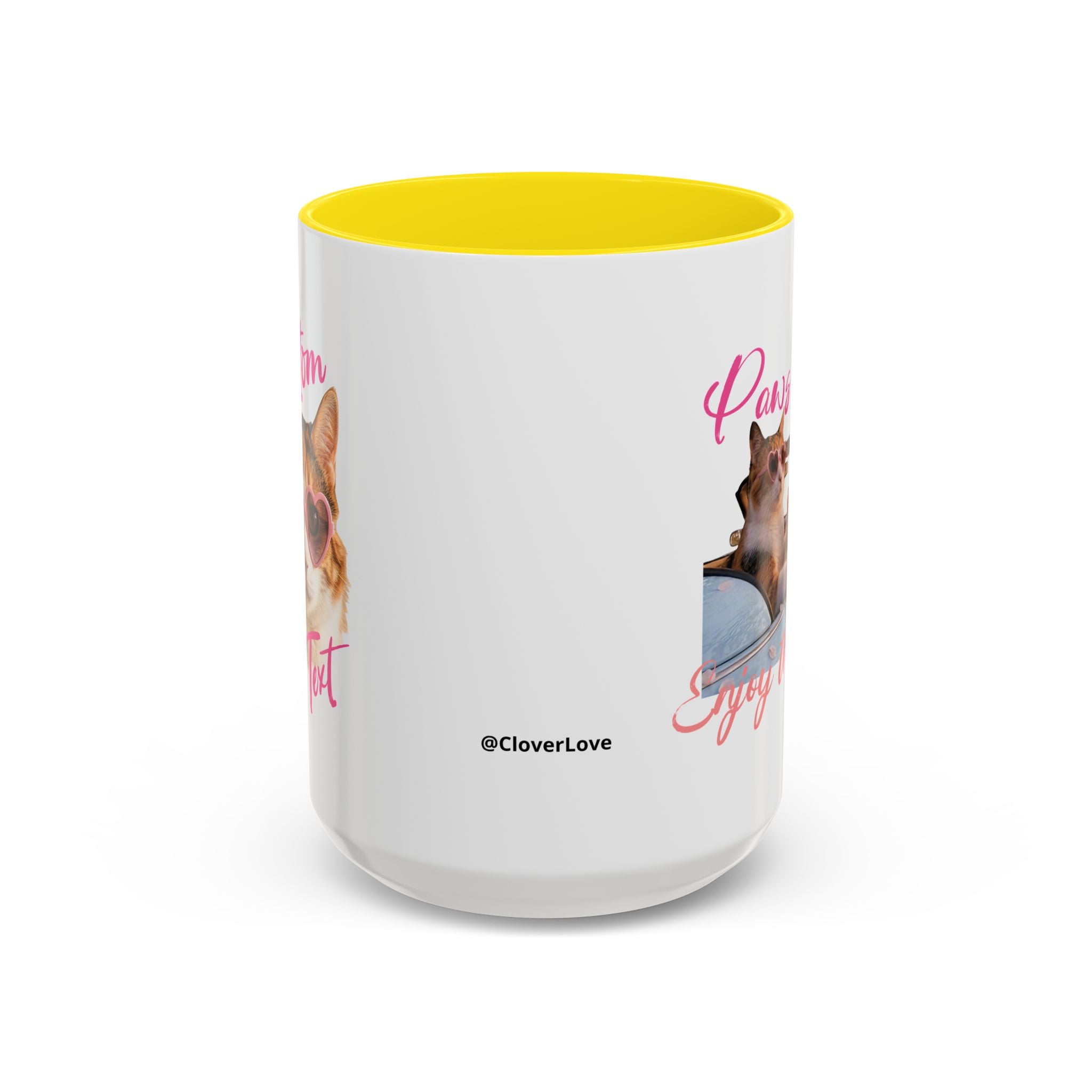Road Trip Cat Mug | Personalized Summer Cat Coffee Cup With Custom Text