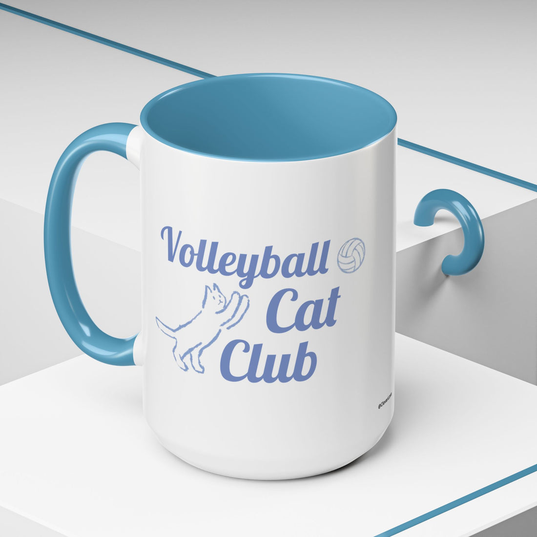 VC6, Sea Otter Coffee Mug - "Cat(ch) the Dream" Ocean Art Accent Mug (11/15oz)