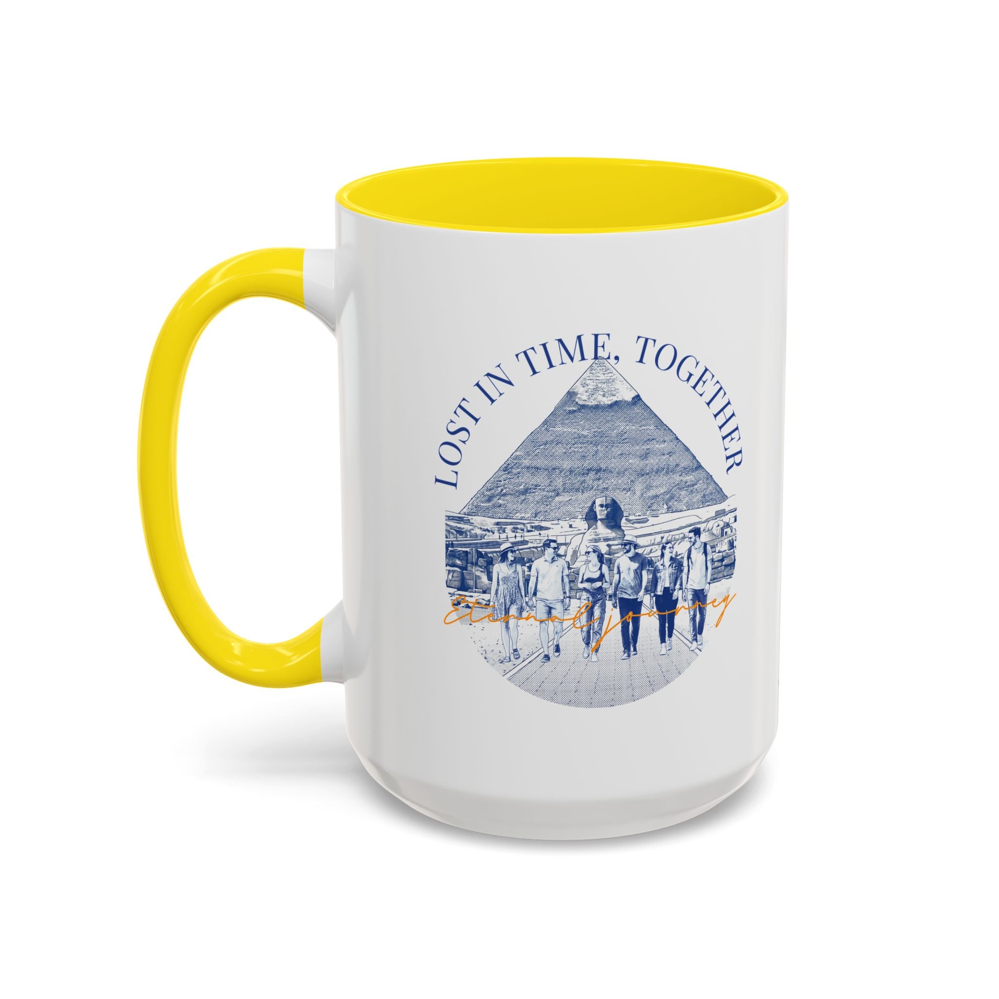 Egypt Travel Memory Mug - Pyramid Adventure Coffee Cup for Travelers