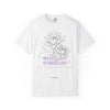 Water Lily Flower T-Shirt - Botanical Graphic Shirt for Flower Lovers