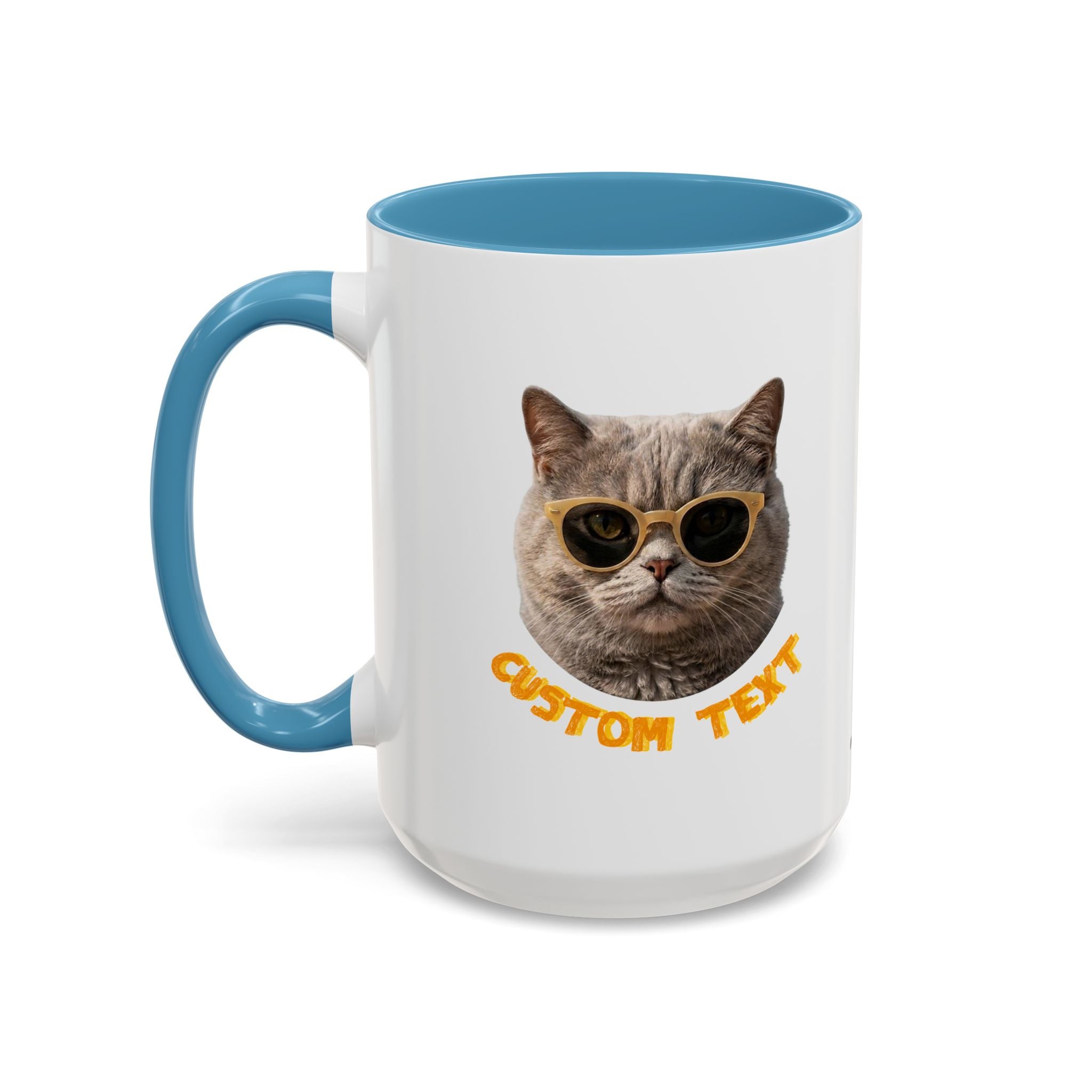 Lustige Katzen-Sommer-Tasse – Süße Strand-Kaffeetasse für Katzenliebhaber