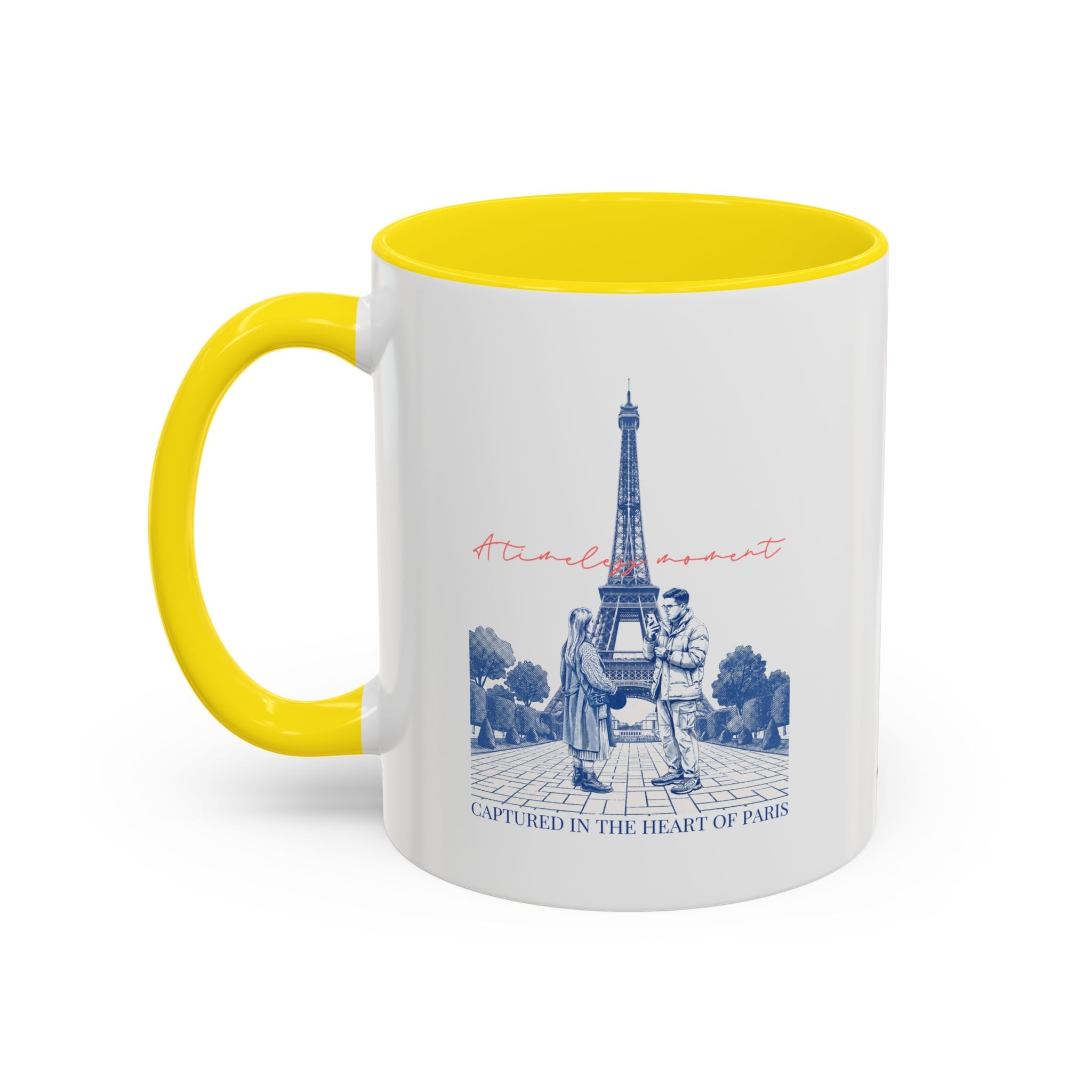 Paris Travel Memory Mug - Eiffel Tower Coffee Cup for Travelers