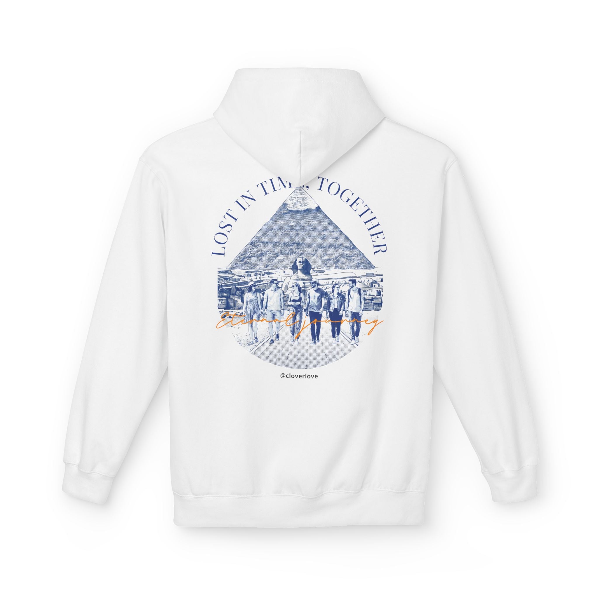 Ägypten Wahrzeichen Hoodie | Vintage Pyramiden Reise Sweatshirt