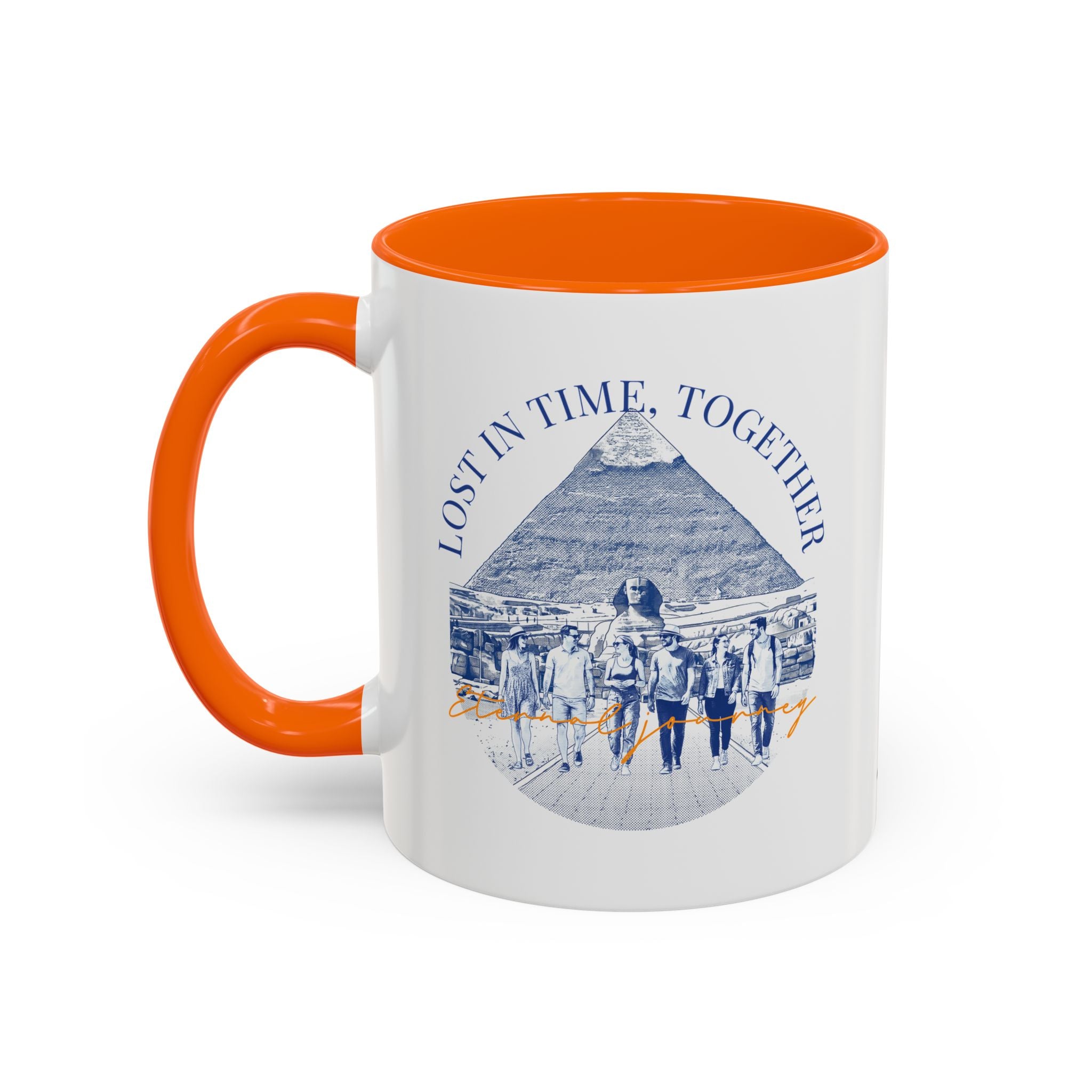 Egypt Travel Memory Mug - Pyramid Adventure Coffee Cup for Travelers