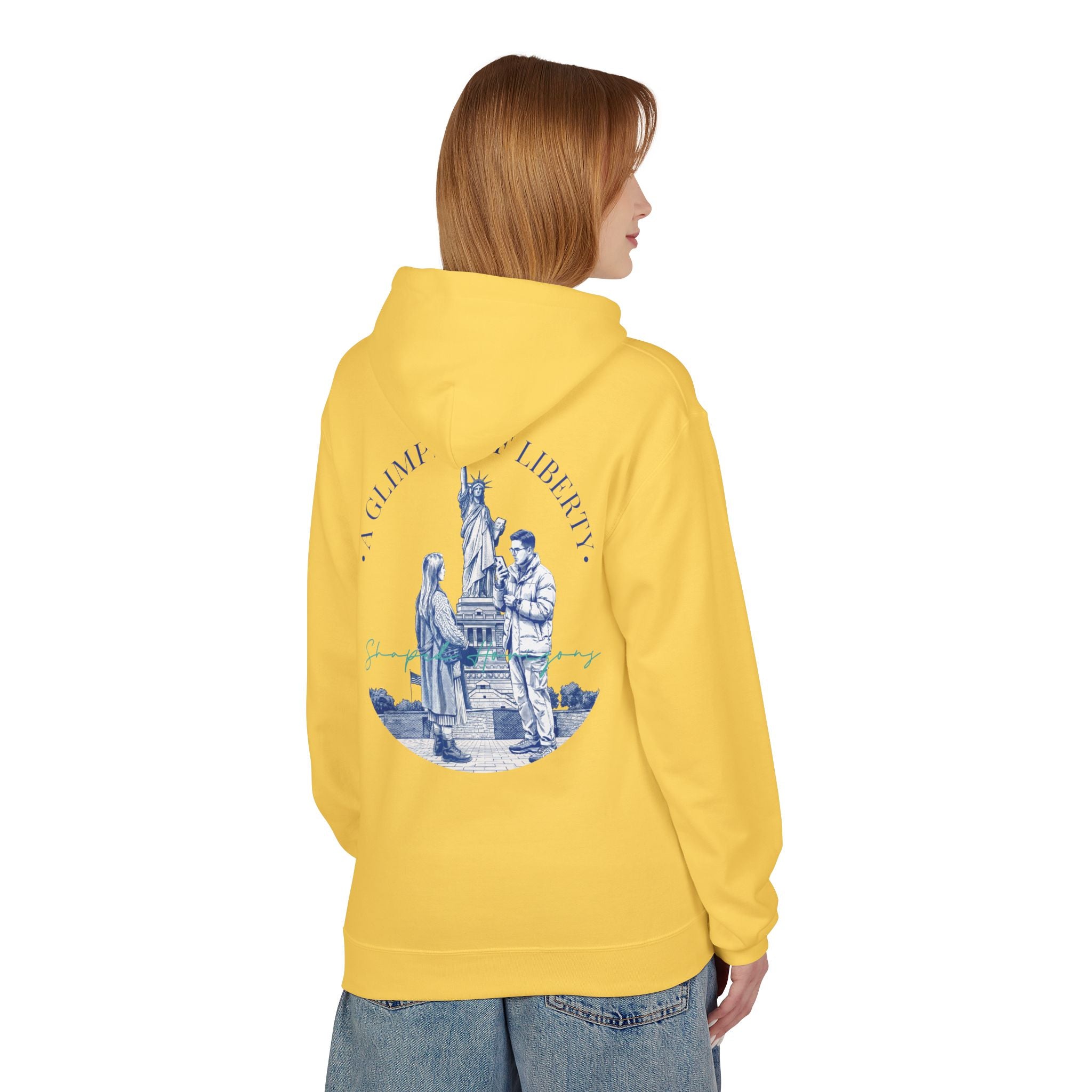 Statue of Liberty Adventure Hoodie | Vintage New York Travel Sweatshirt